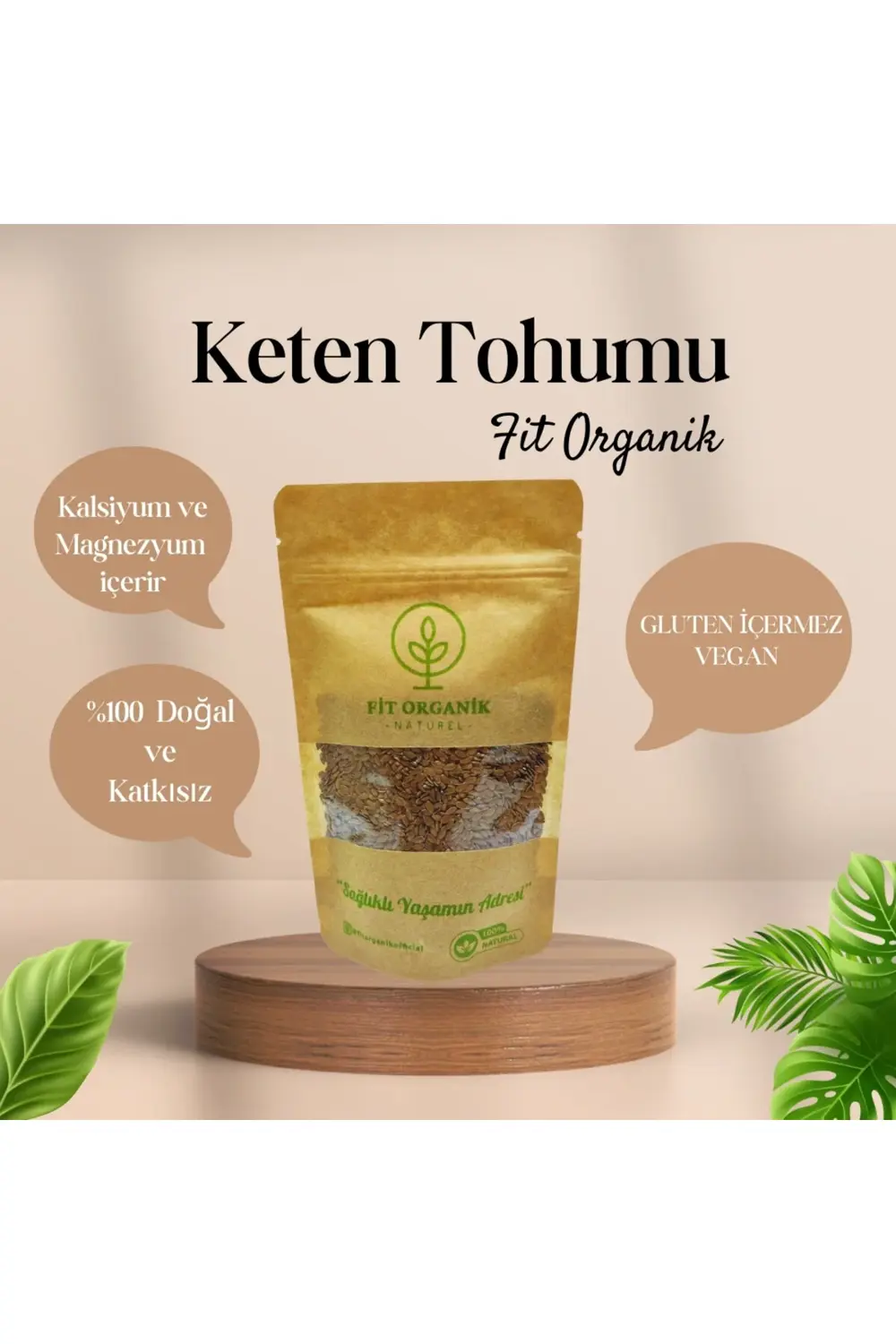 Yöresel Keten Tohumu 100 Gr