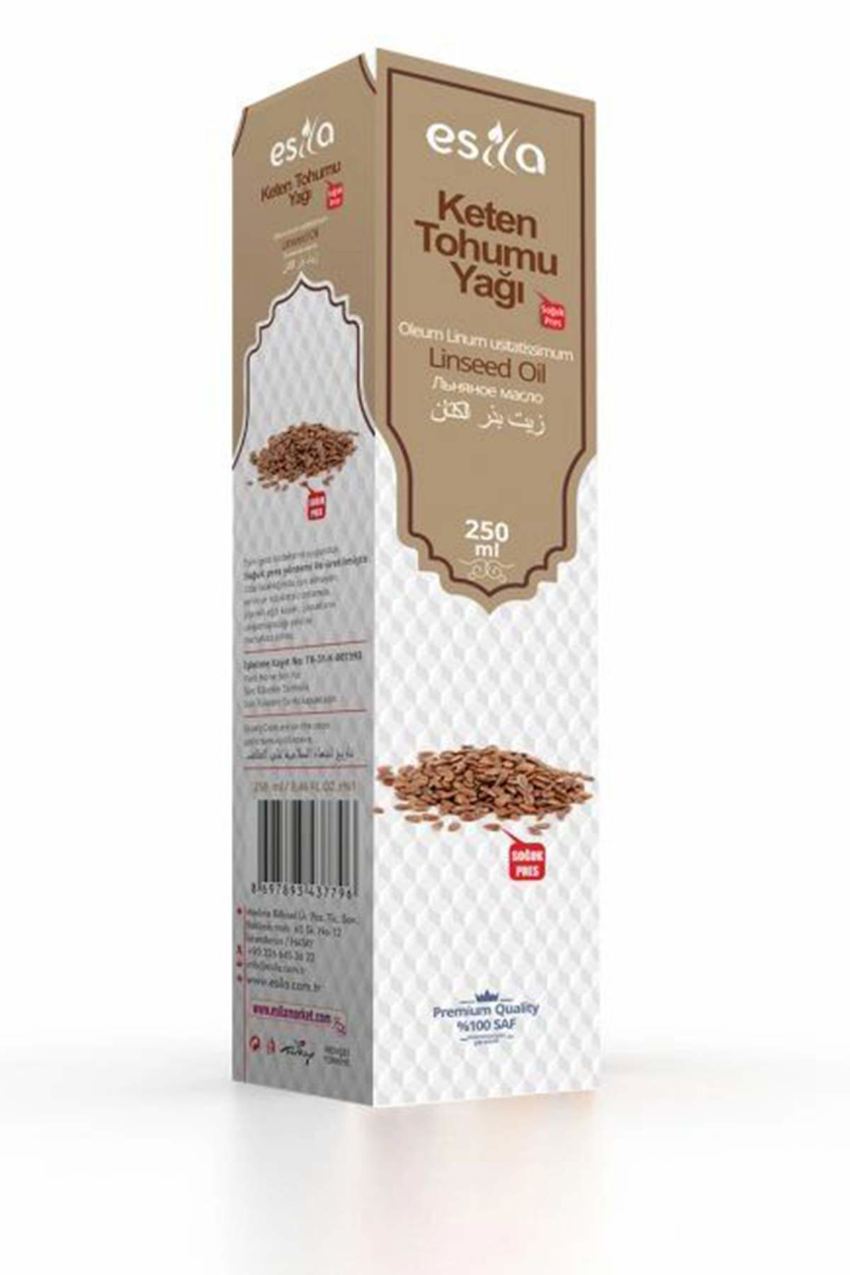 Just Cheap Store Keten Tohumu Yaği 250 Ml.