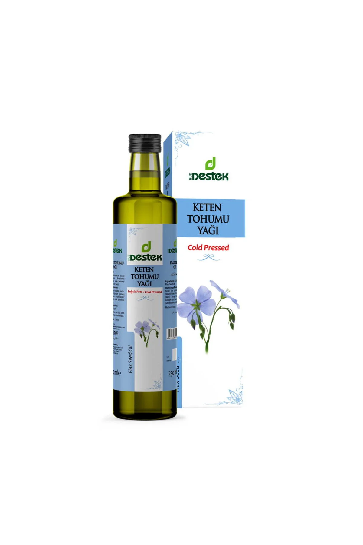 Keten Tohumu Yağı 250 Ml Soğuk Pres