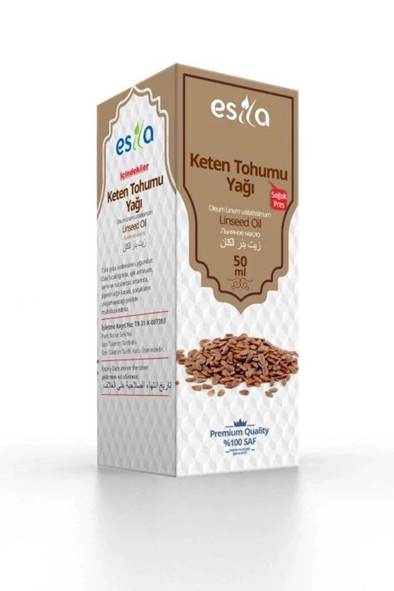Keten Tohumu Yağı 50 Ml - Omega-3 Zengini Soğuk Sıkım Yağ Fiyatı, Yorumları ve Özellikleri