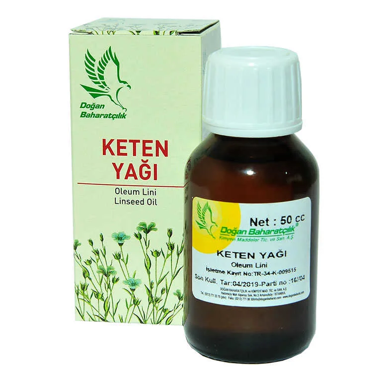 Keten Yağı 50cc - Soğuk Sıkım Omega-3 Kaynağı Saf Keten Tohumu Yağı Fiyatı, Yorumları ve Özellikleri