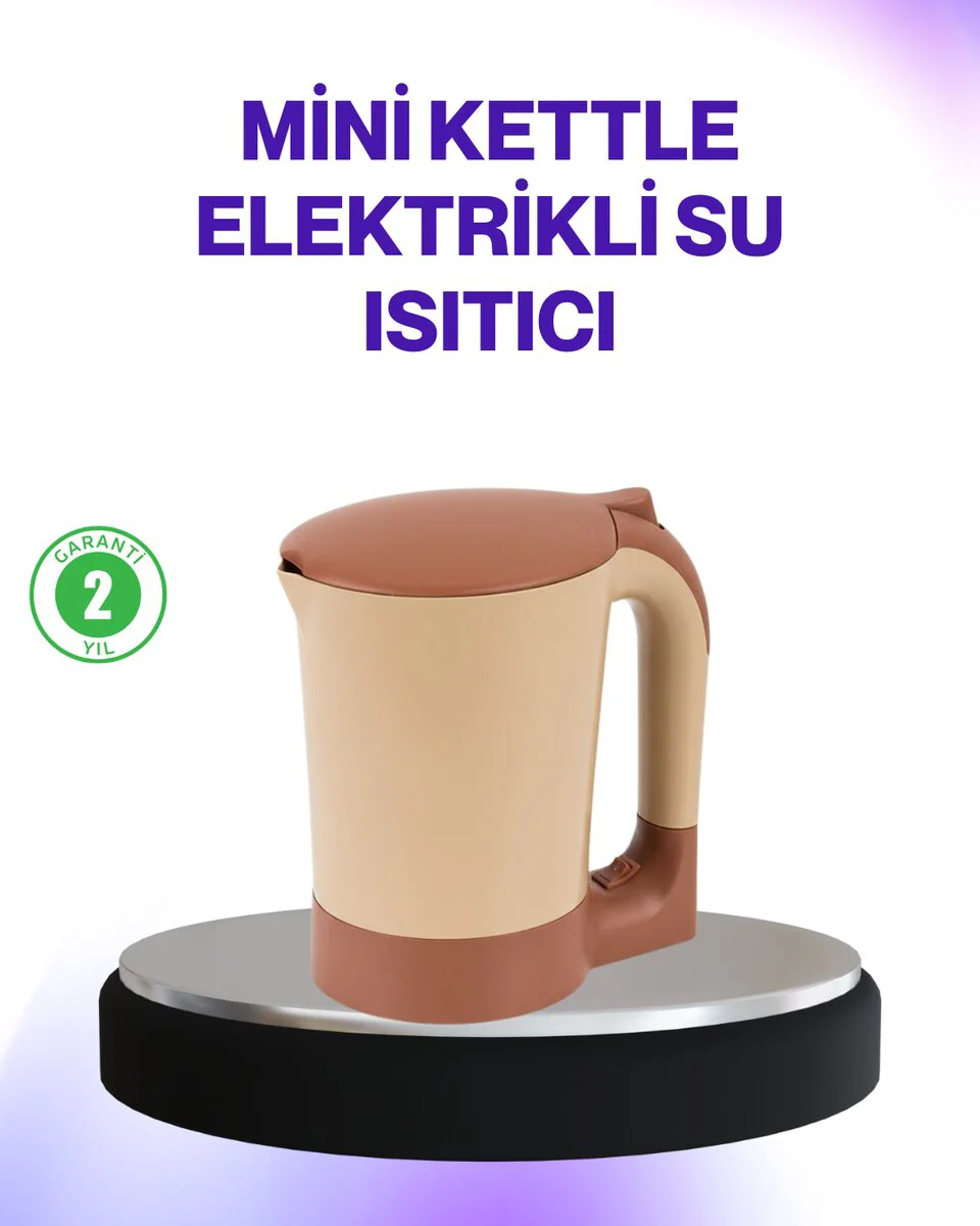 Kettle Özellikli Taşınabilir Mini Türk Kahvesi Makinesi