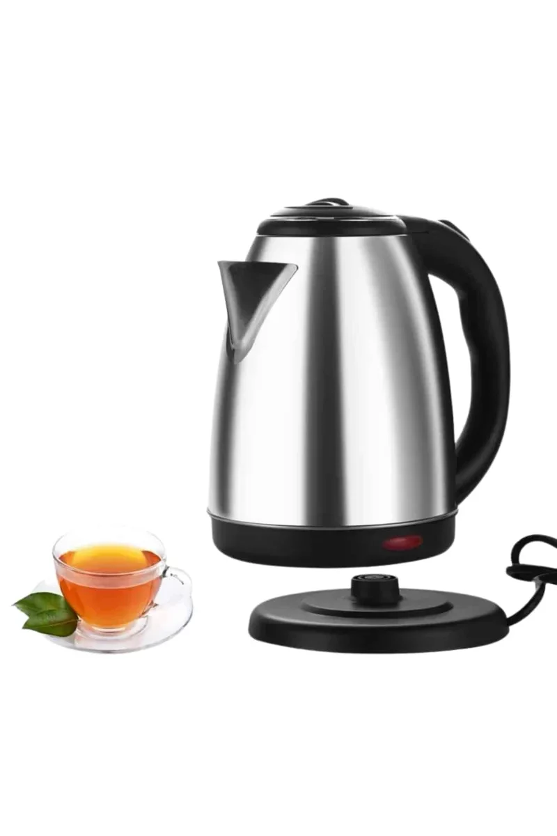 Kettle Su Isıtıcı 2000W 1.8L Paslanmaz Çelik C F Priz Uyumlu - 220-240V