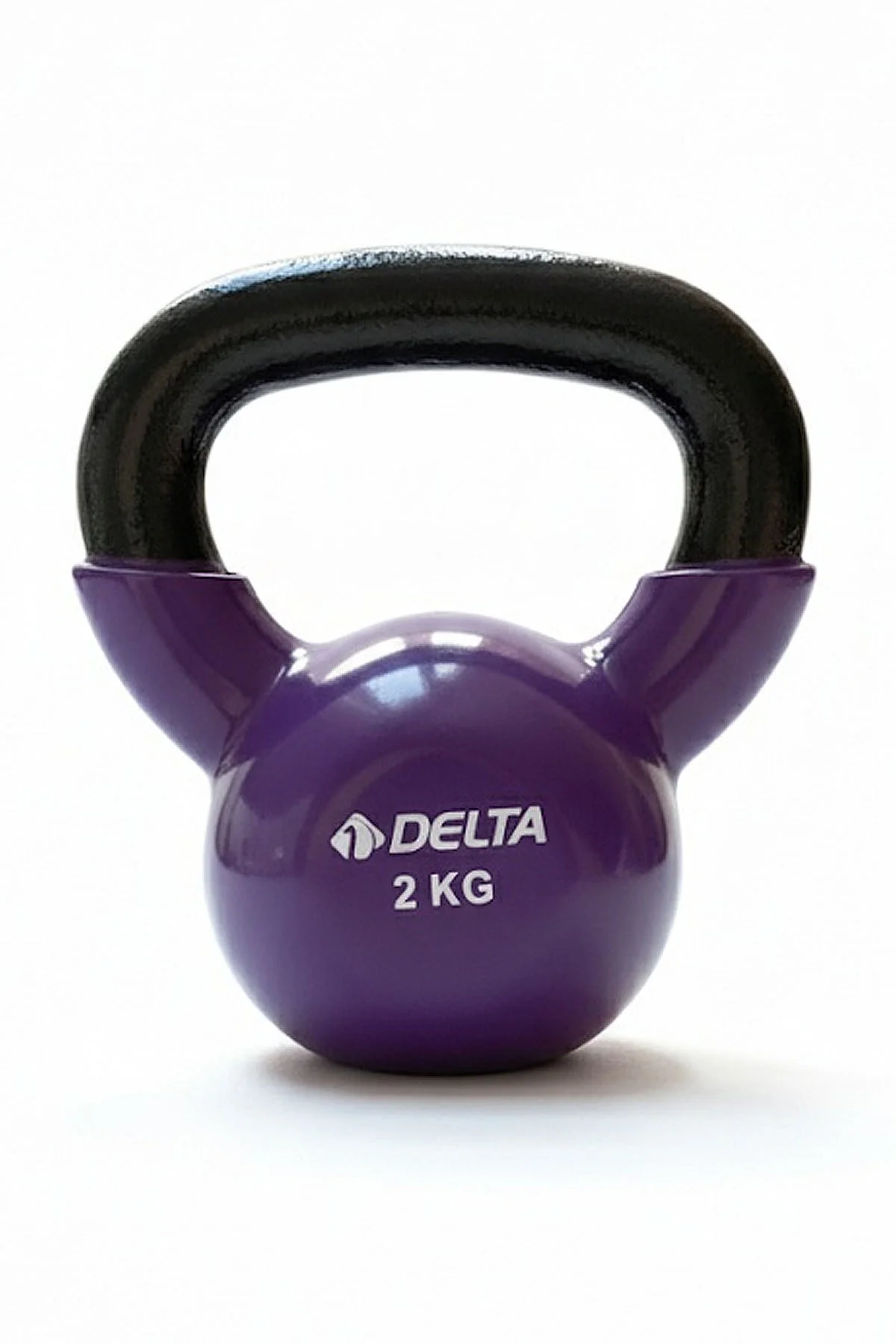 Kettlebell 2 Kg × 2’li Set | Döküm Ağırlık Vinyl Kaplı Dambıl Evd