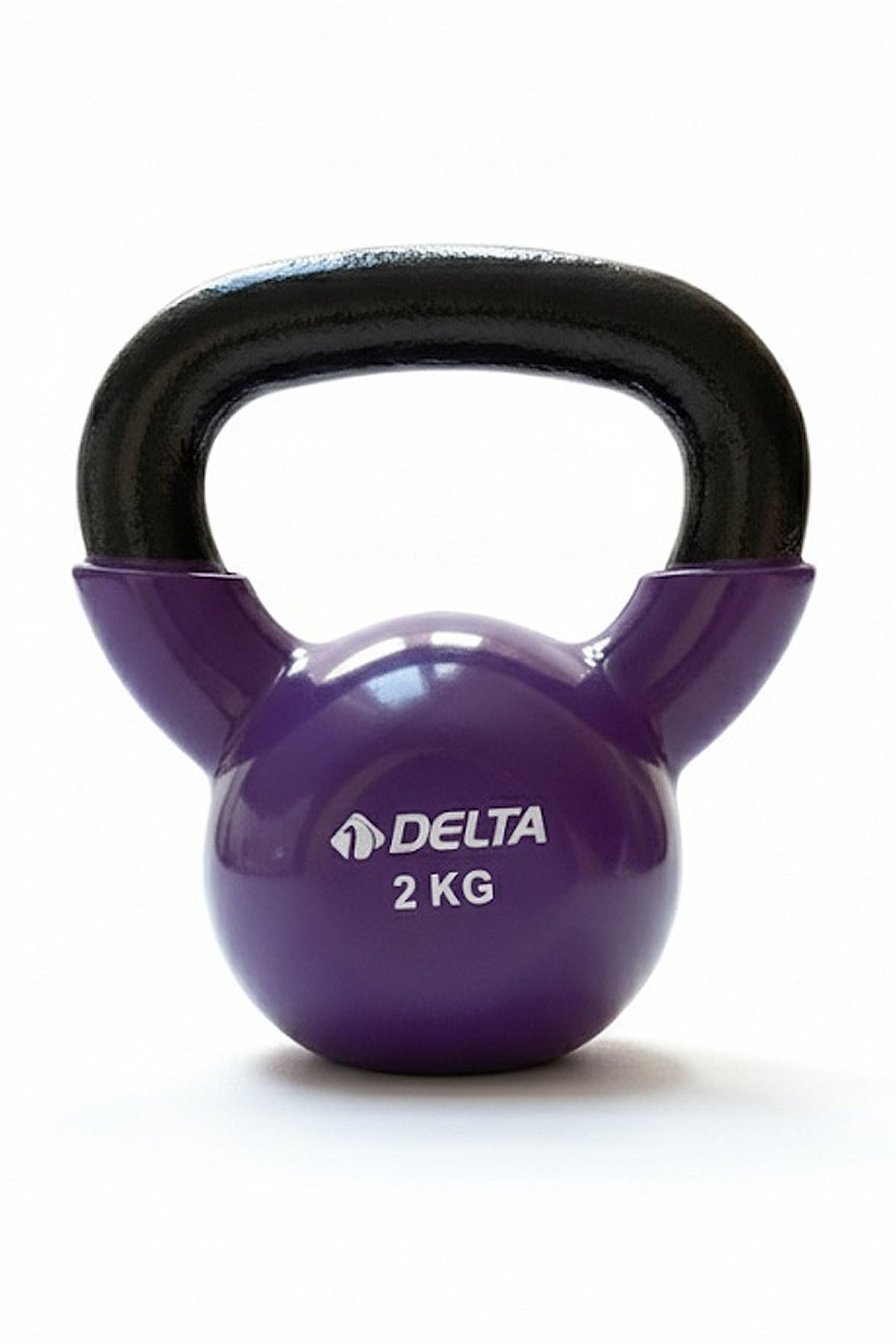 Delta Kettlebell 2 Kg × 2’Li Set | Döküm Ağırlık Vinyl Kaplı Dambıl Evd