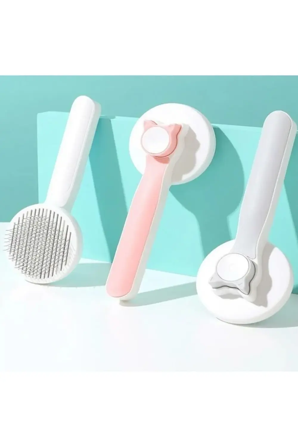 Key Pet Comb Kulaklı Lüx Basmalı Evcil Hayvan Tarağı 432024000010