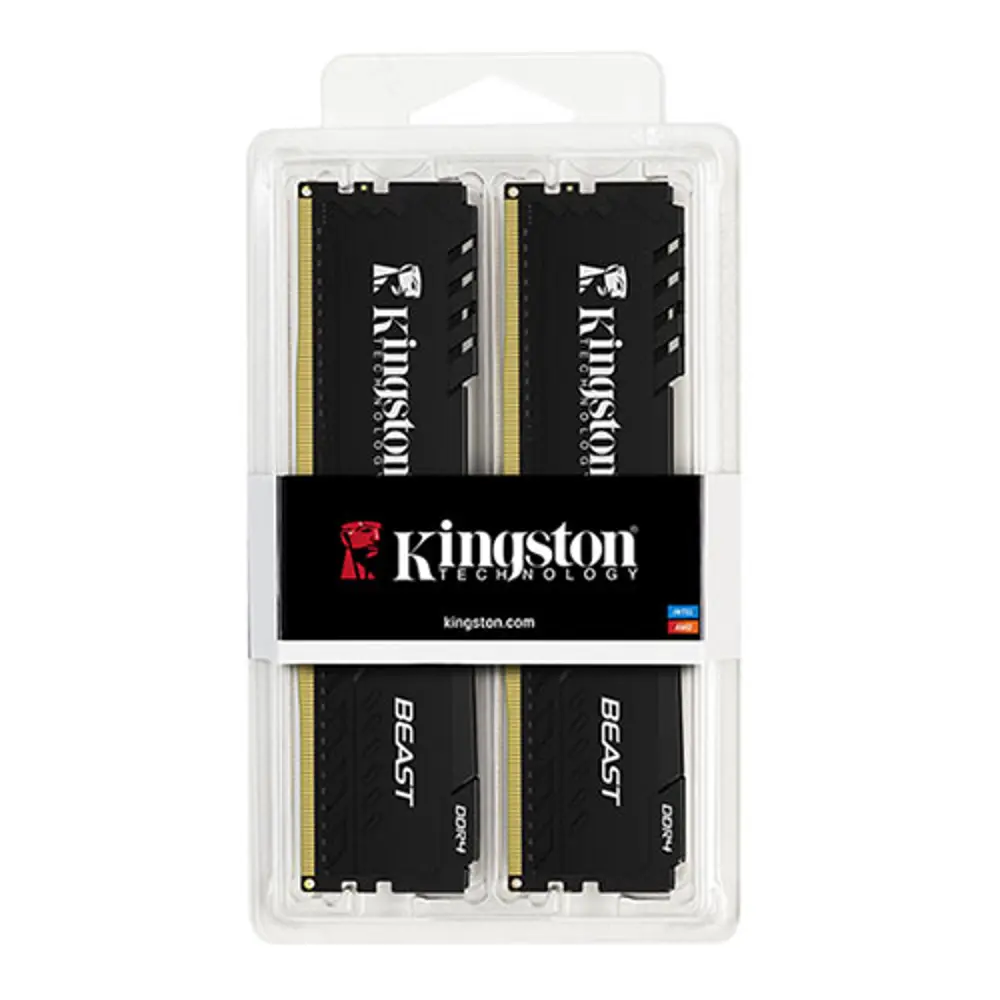 KF436C18BBK2/32TR Beast 32GB(2x16GB) 3600MHz DDR4 PC Ram