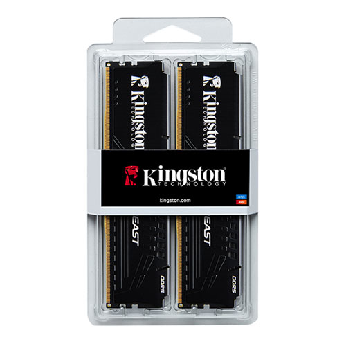 Kingston Kf560c30bbek2-16Tr 16Gb(2X8gb) 6000Mhz Ddr5 Kit Pc Ram