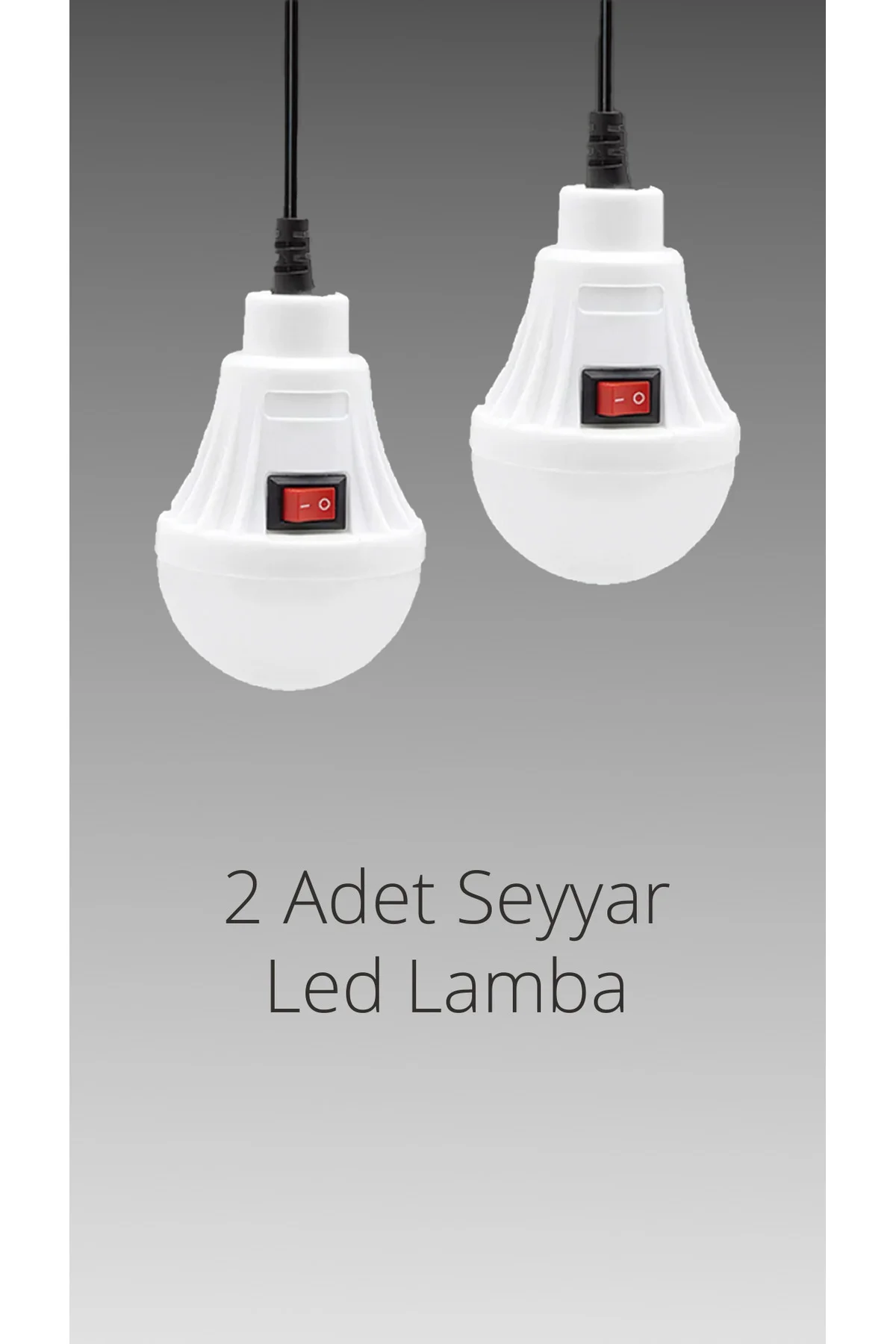 Kfan-7629 Şarjlı Hız Ayarlı Gece Lambalı Stand Vantilatör