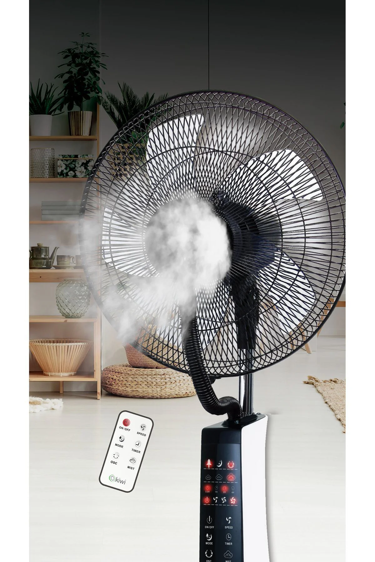 Kfan-7692 Dijital Gösterge Panelli, Salınımlı , Uzaktan Kumandalı