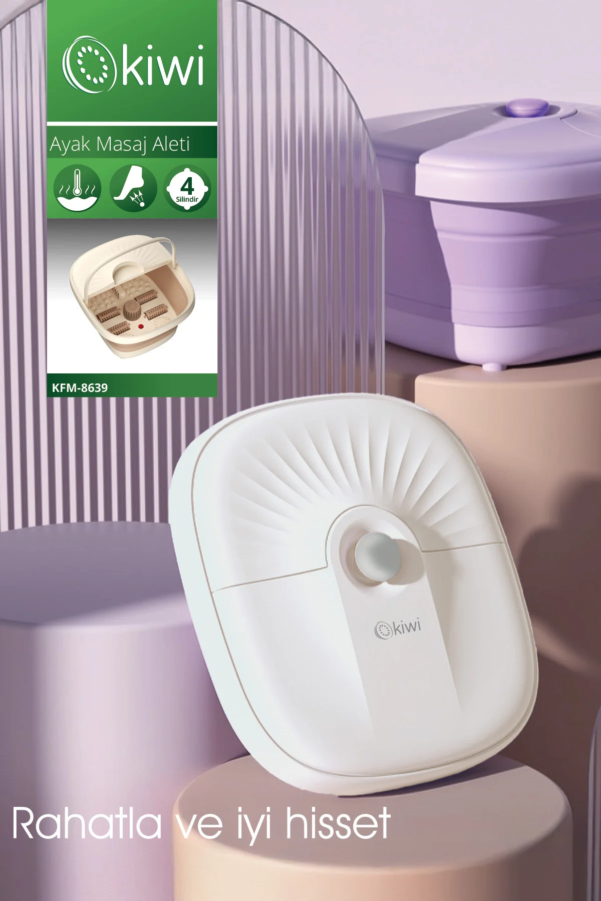 Kfm-8639 Portatif Katlanılabilir Kızılötesi Fonksiyonlu Yorgunluk