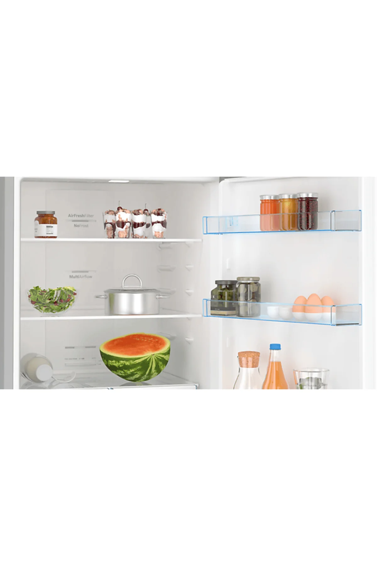 Kgn55vıe0n E Enerji Sınıfı 483 L Nofrost Alttan Donduruculu Buzdo