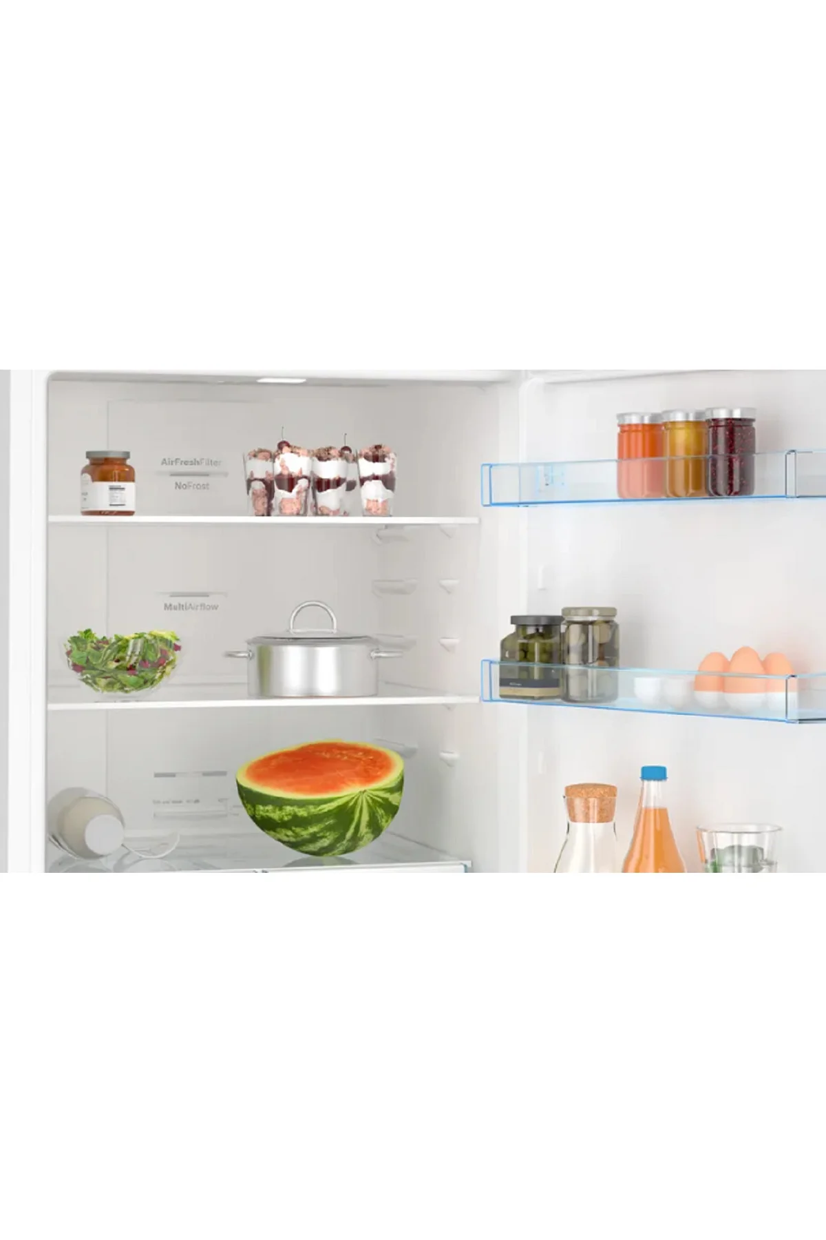 KGN55VWE0N 483 L Serie 4 Alttan Donduruculu Buzdolabı 186 x 70 cm