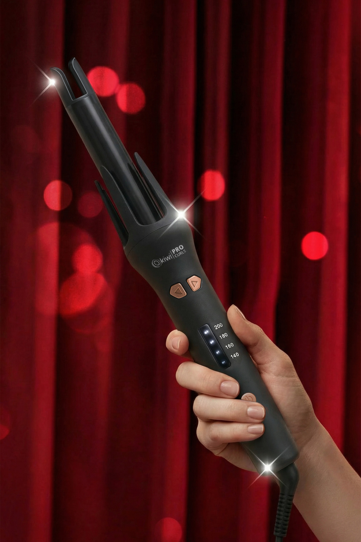 Khs-2037 Döner Başlıklı Saç Şekillendirici