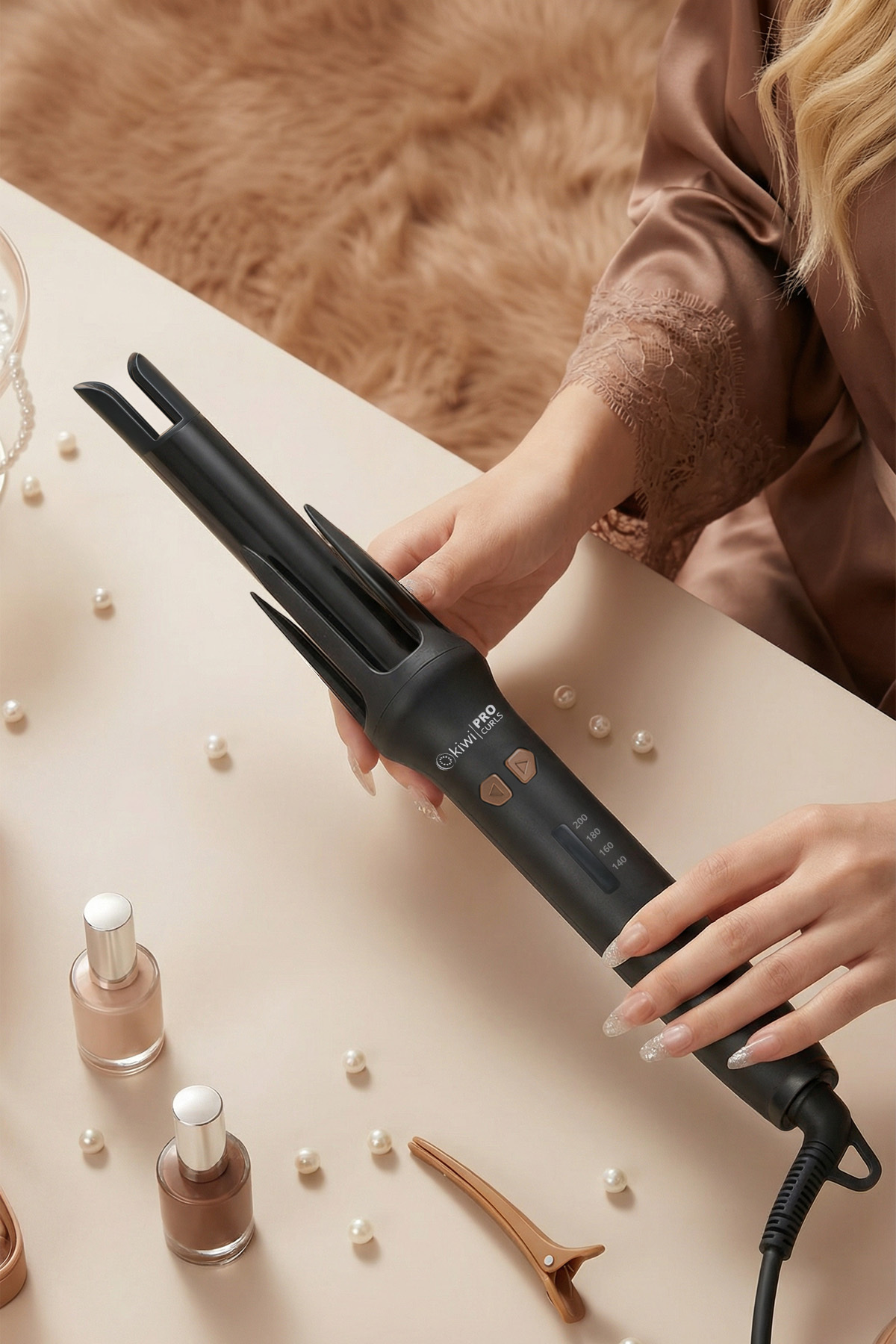 Khs-2037 Döner Başlıklı Saç Şekillendirici