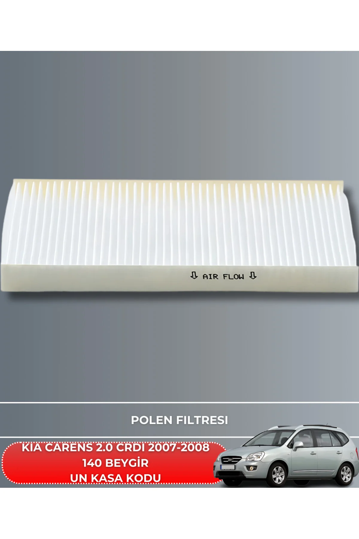 KIA CARENS 2.0 CRDI 2007-2008 140 BEYGİR HAVA YAĞ POLEN FİLTRE SE