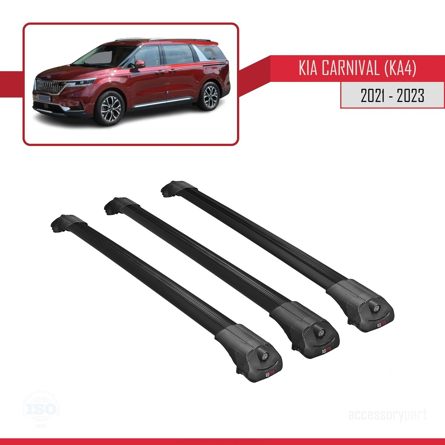 Kia Carnival (KA4) 2021-2023 Arası ile uyumlu ACE-1 Ara Atkı Tava