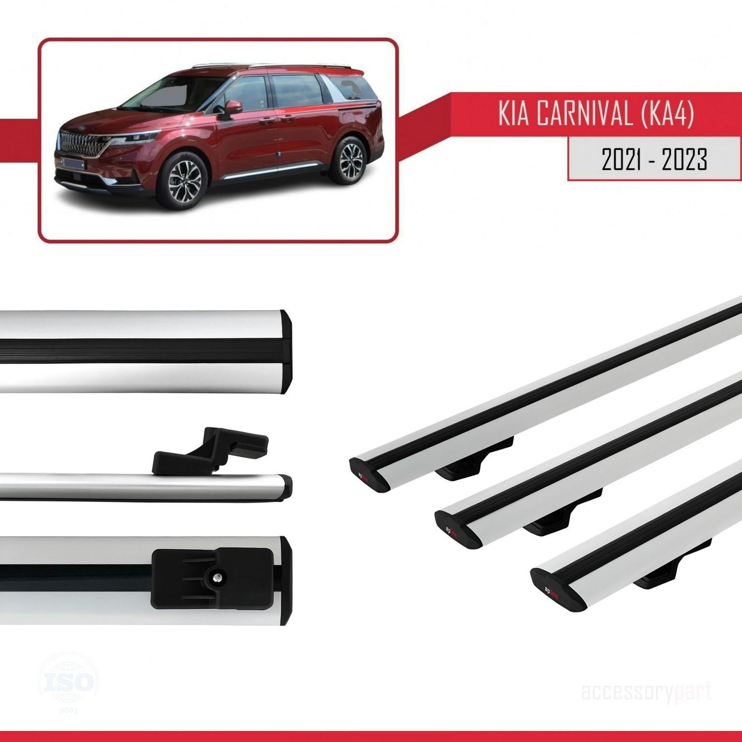Kia Carnival (KA4) 2021-2023 Arası ile uyumlu Basic Model Ara Atk