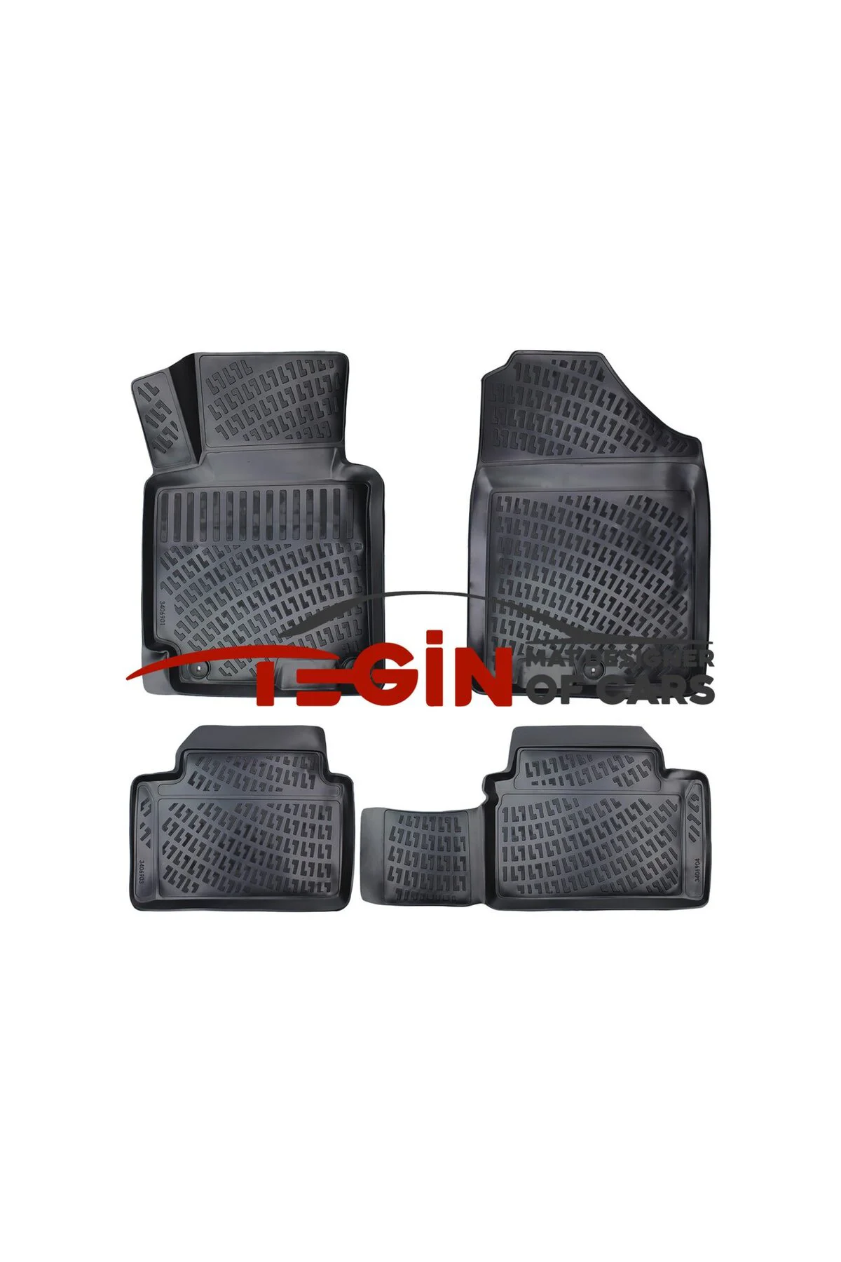 Kia Ceed 2012-2018 1.0/1.4/1.5 T-GDi Bej 3D Havuzlu Paspas