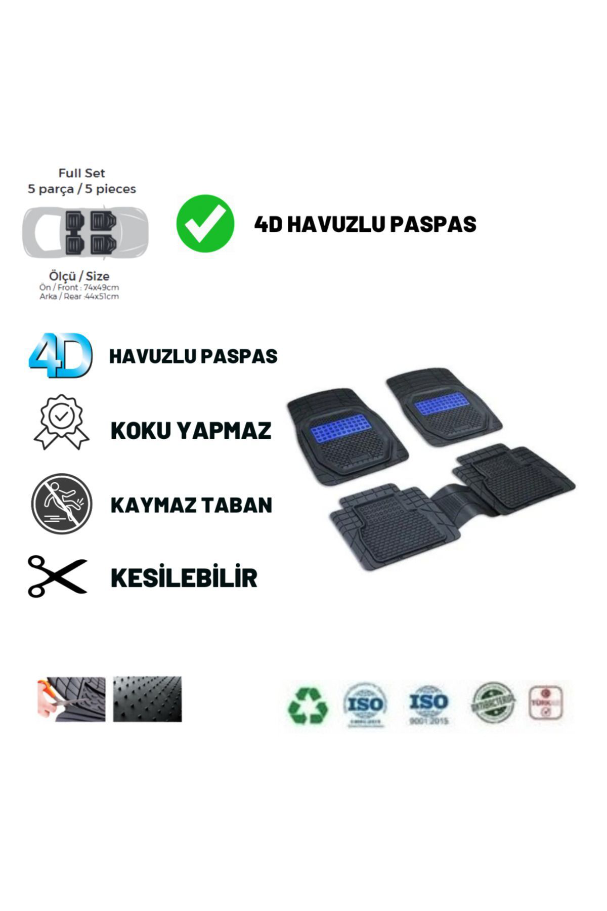 Zeyno Ticaret Kia Ceed Stw 2021 Uyumlu Havuzlu Üniversal Yeni Nesil Plus Paspas