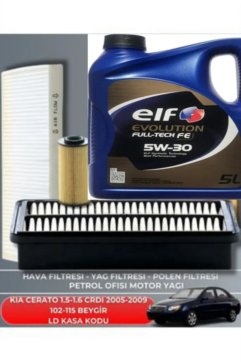 KIA CERATO 1.5 CRDI Uyumlu 1.6 CRDI 2005-2009 102-115 BEYGİR BAKI