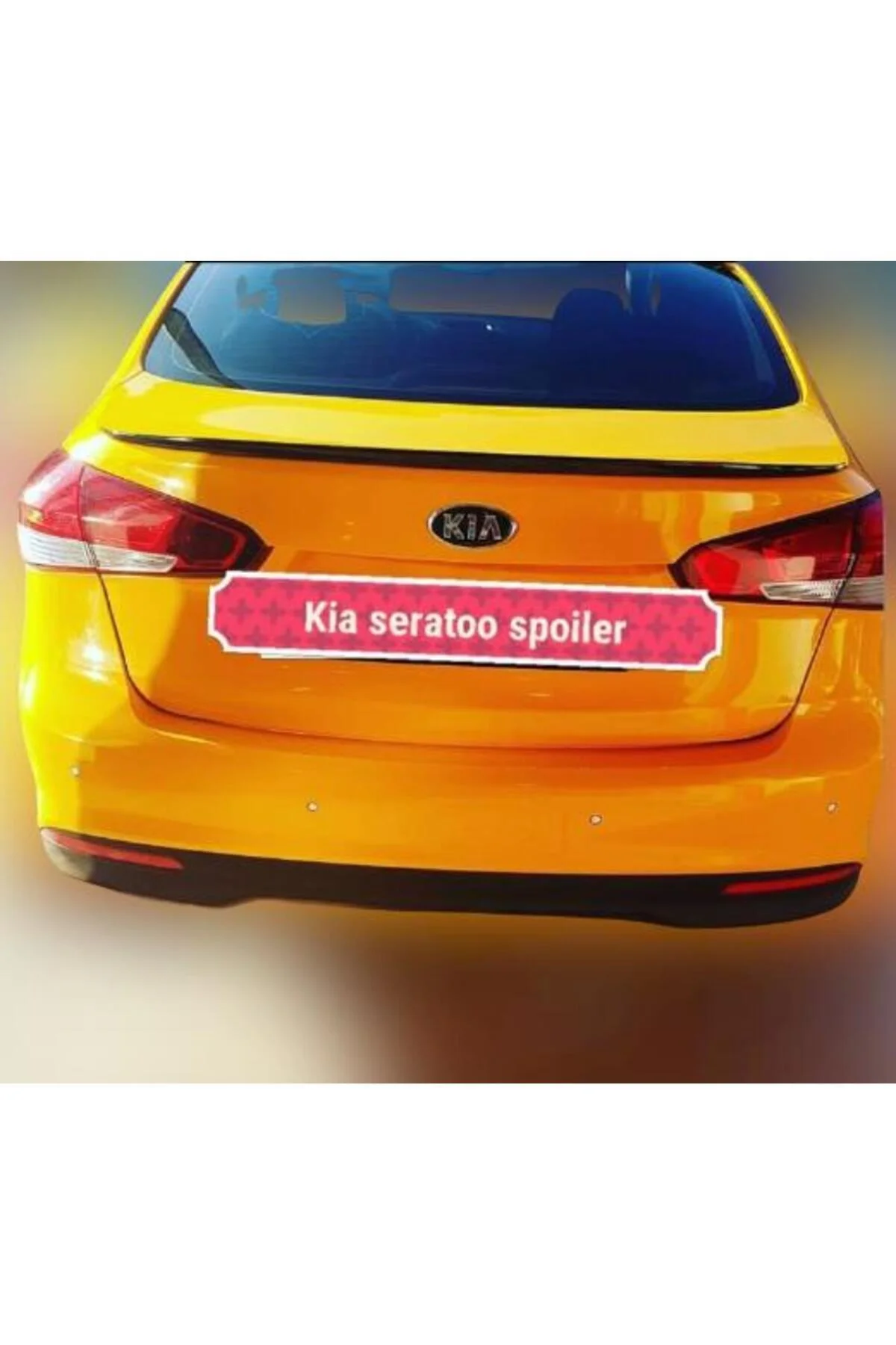 KİA CERATO ASTARLI ANATOMİK SPOİLER KİA CERATO ASTARLI ANATOMİK SPOİLER