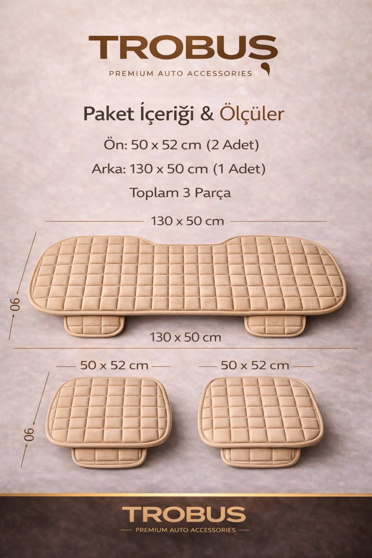 Kia Picanto 2004 ve Sonrası Uyumlu Soft Alkantra Bej 3'lü Oto Koltuk Minder Seti Fiyatı, Yorumları ve Özellikleri