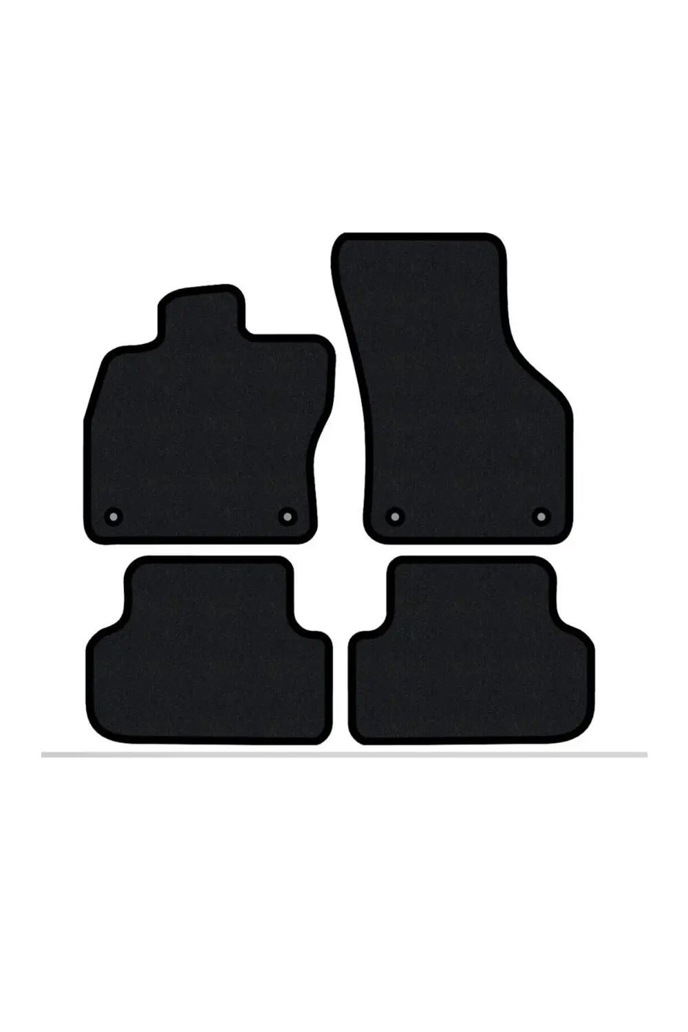 Kia Rio 2005-2011 Lüks Halı Paspas Siyah