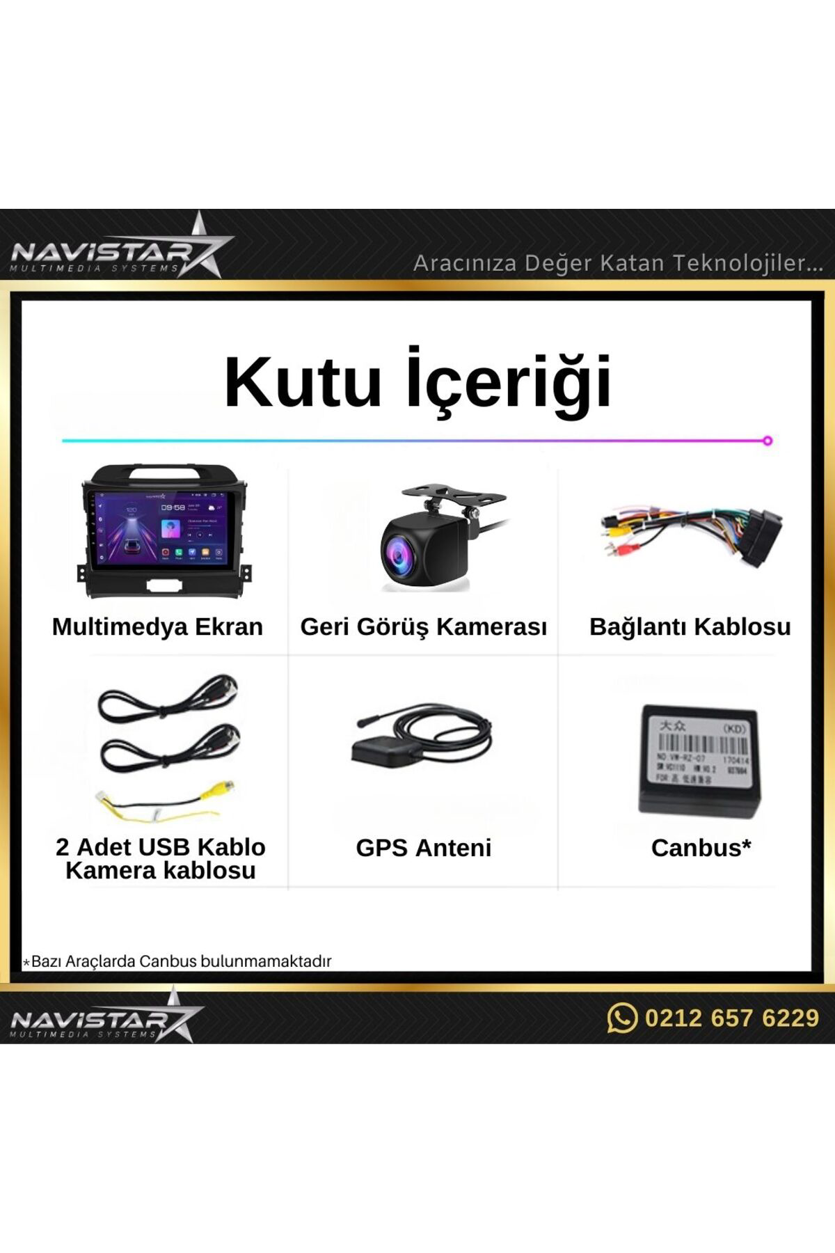 Kia Sportage 2 64gb Kablosuz Carplay 2010-2016 Android 13 Navigas