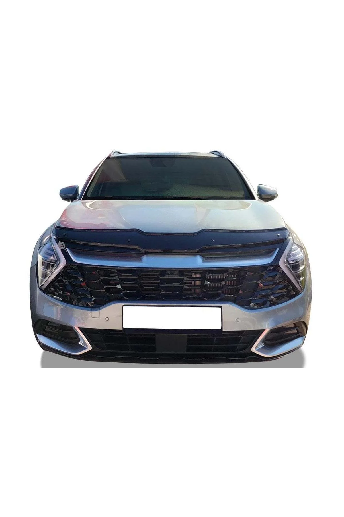 Kia Sportage 2021 ve Sonrası Uyumlu Kaput Rüzgarlığı Ön Kaput Koruma ABS Parlak Siyah Kia Sportage 2021 ve Sonrası Uyumlu Kaput Rüzgarlığı Ön Kaput Koruma ABS Parlak Siyah - Görsel 3