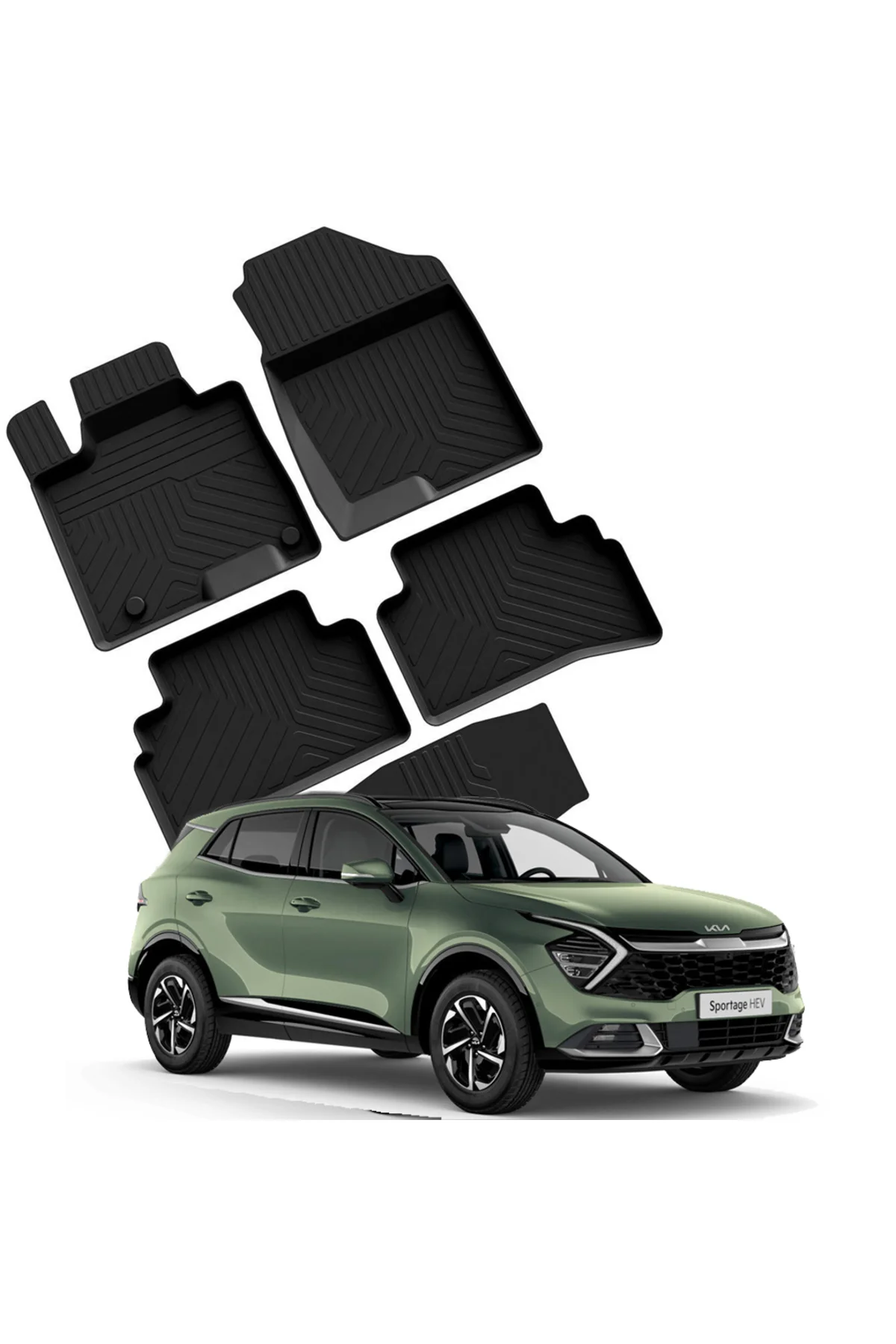 KIA SPORTAGE 5 2021-2024 Model Yılları İçin Uyumlu Yeo 4D Havuzlu Paspas Takımı Fiyatı, Yorumları ve Özellikleri
