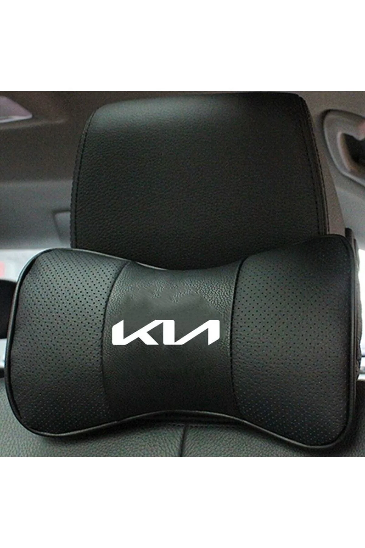 Kia Yeni Logo Boyun Yastığı 2 adet Kia Yeni Logo Boyun Yastığı 2 adet - Görsel 2