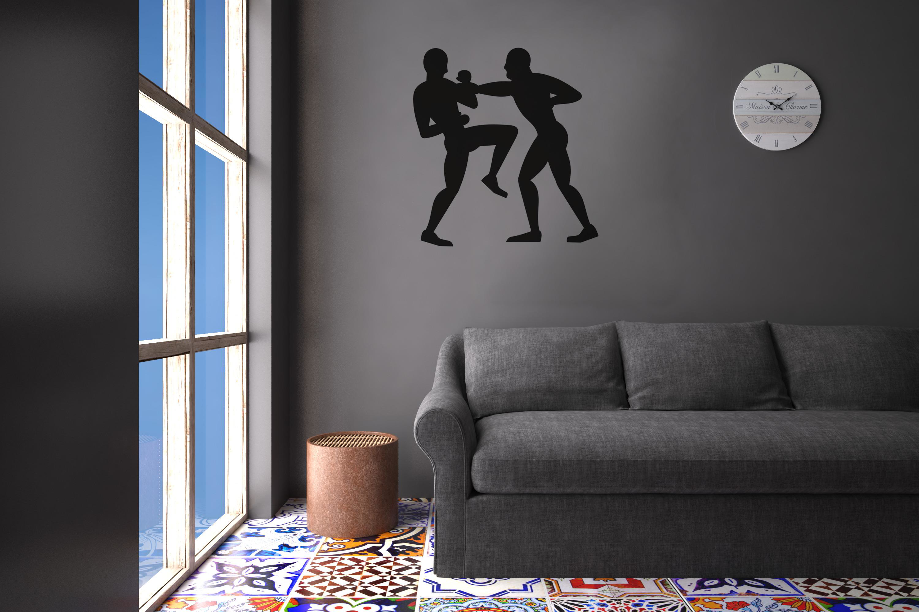 KİCKBOKSCU FOLYO STİCKER