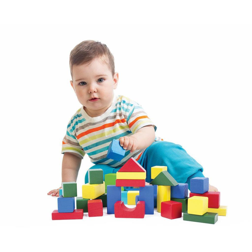 KID-1001 Chiva, Ahşap Bloklar 40 Parça KID-1001 Chiva, Ahşap Bloklar 40 Parça