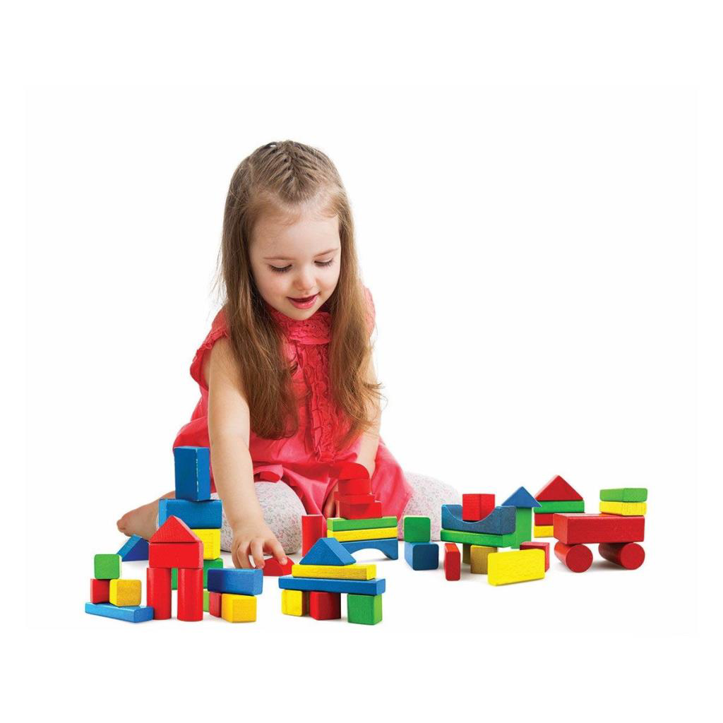 KID-1003 Chiva, Ahşap Bloklar 80 Parça KID-1003 Chiva, Ahşap Bloklar 80 Parça