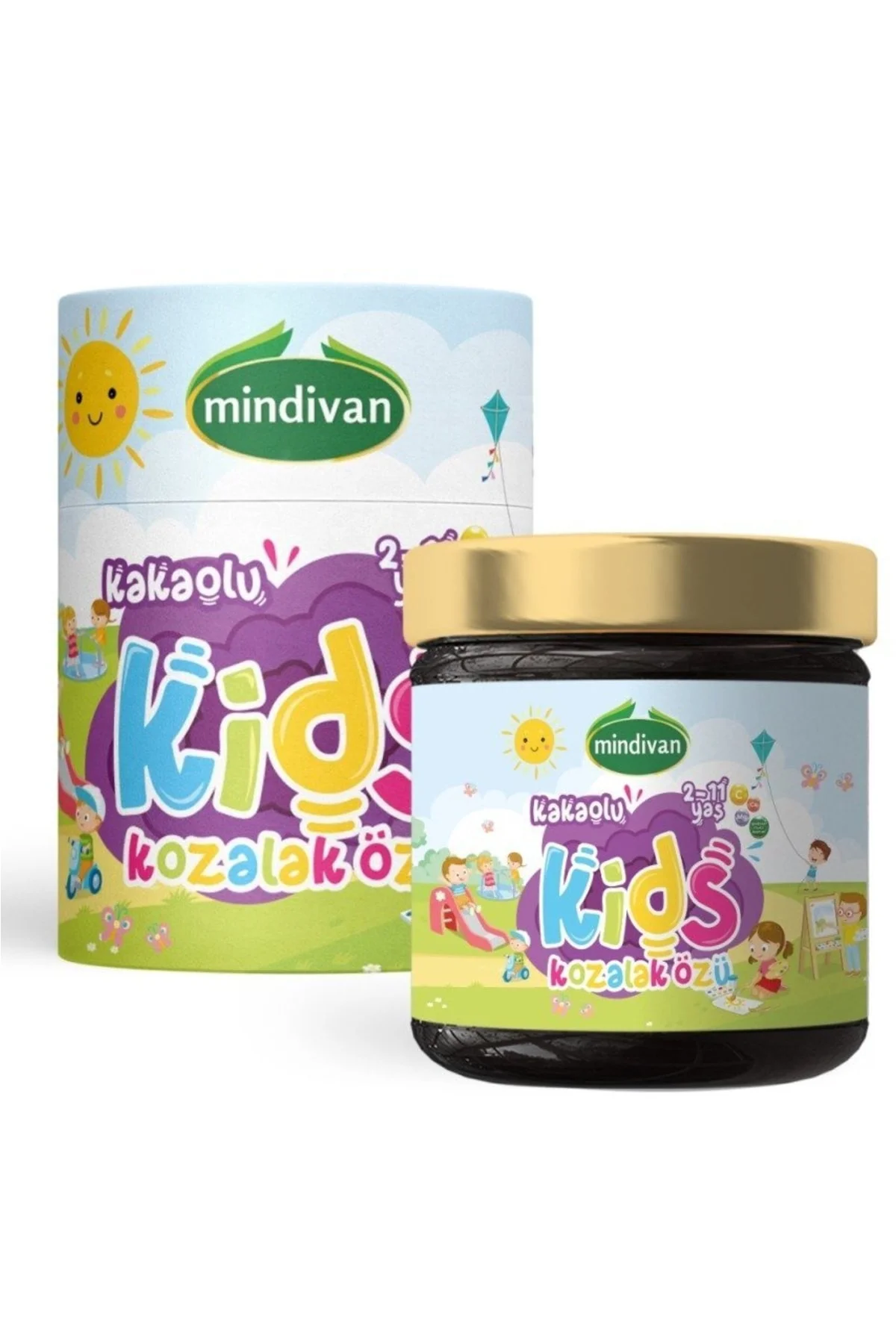 Kids Çocuklar Için Özel Kakaolu Kozalak Macunu 240 gr