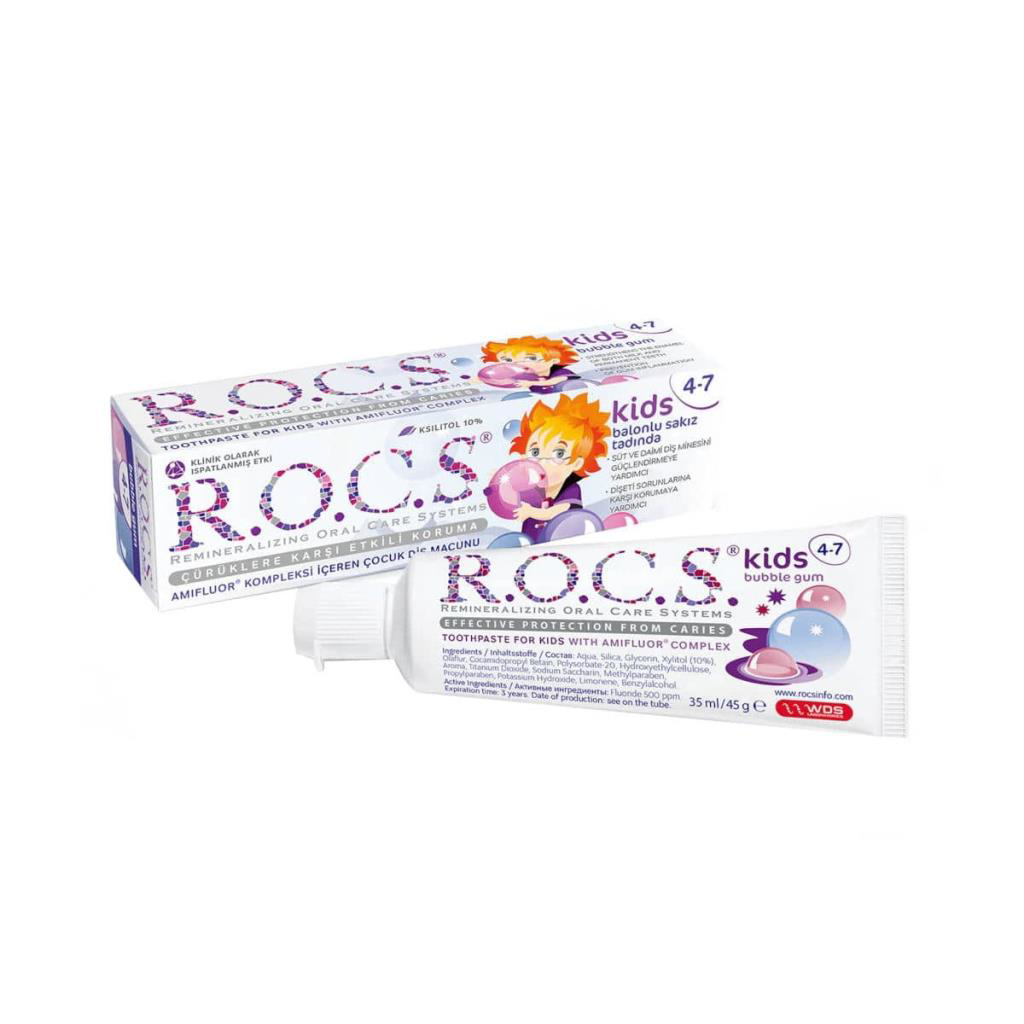 .Kids Diş Macunu 35ml 4-7 Yaş Sakız