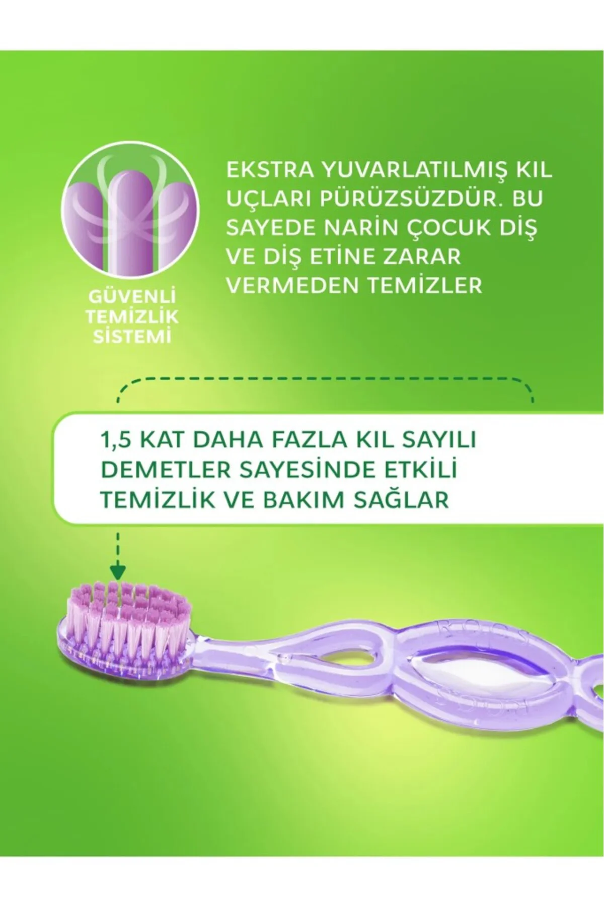 .Kids Ekstra Soft Diş Fırçası 3-7 Yaş