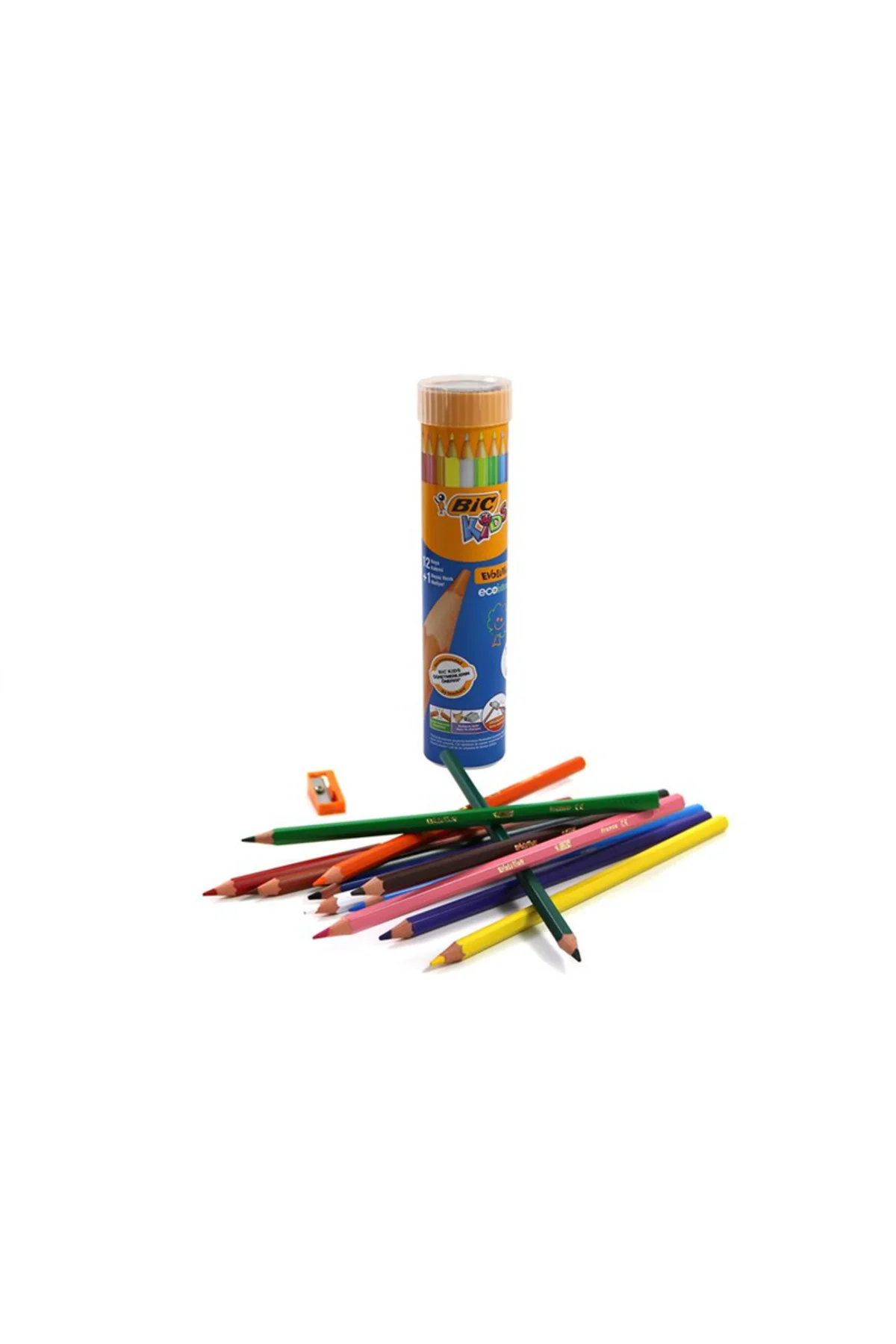 Kids Evolution Triangle Üçgen Jumbo Boya Kalemi 12+1 Renk Metal T