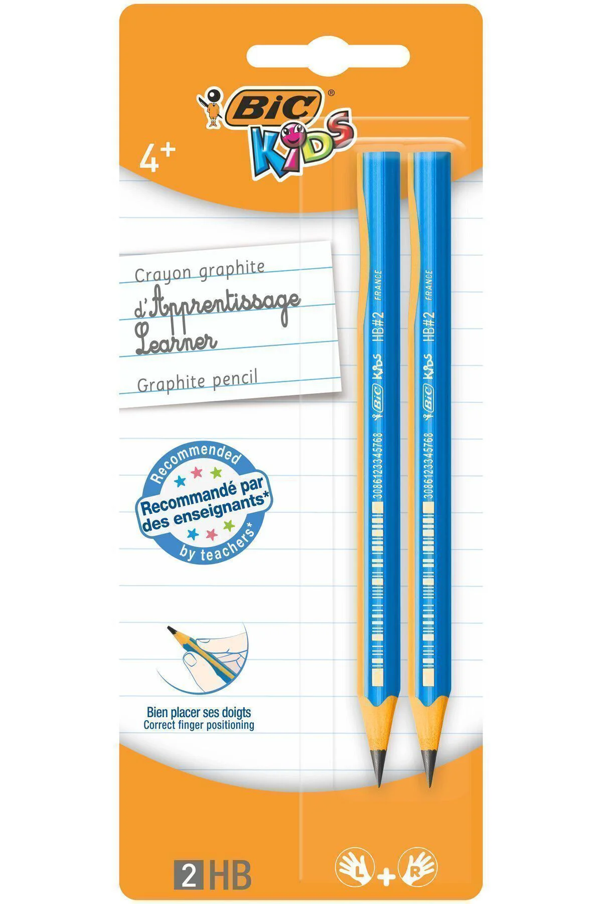 Kids Evolution Üçgen Jumbo Kurşun Kalem 2'li Blister
