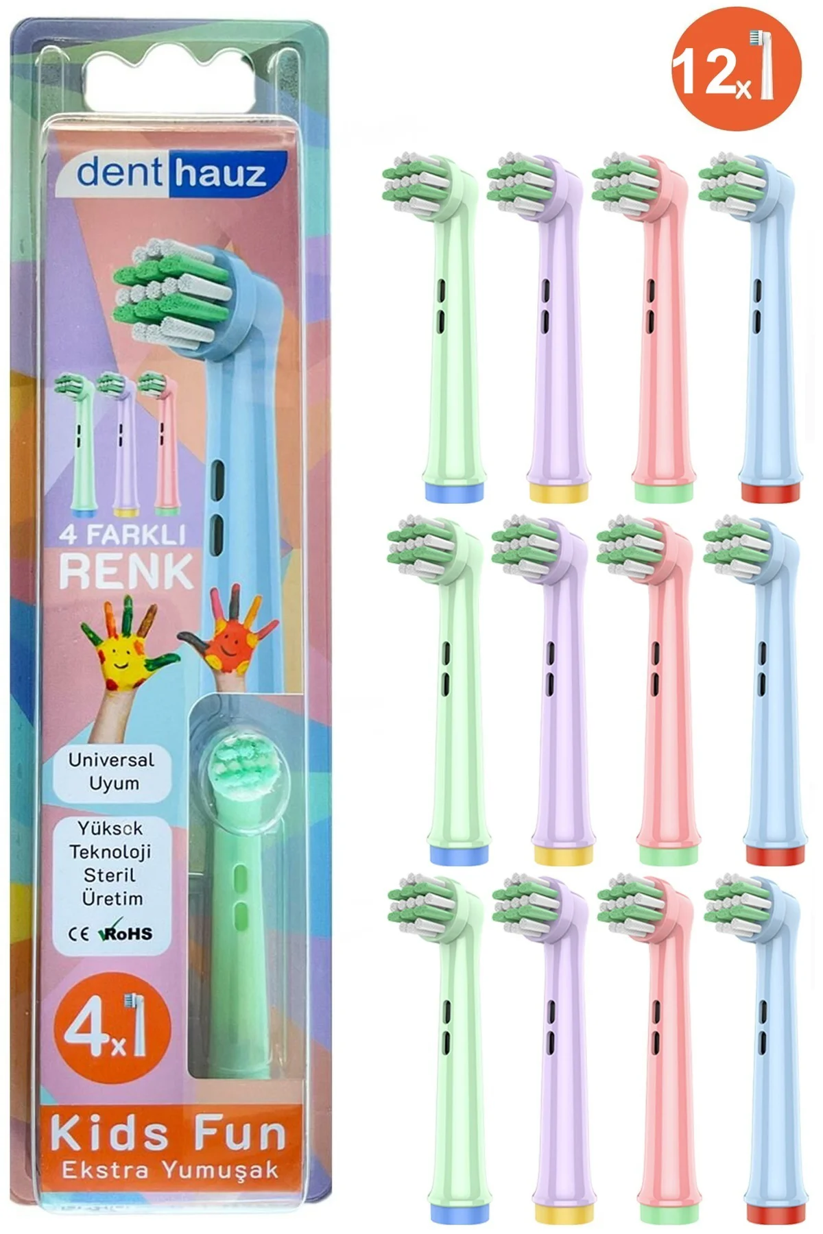 Kids Fun - Çocuklara Özel Extra yumuşak Oral B Şarjlı Diş Fırçası