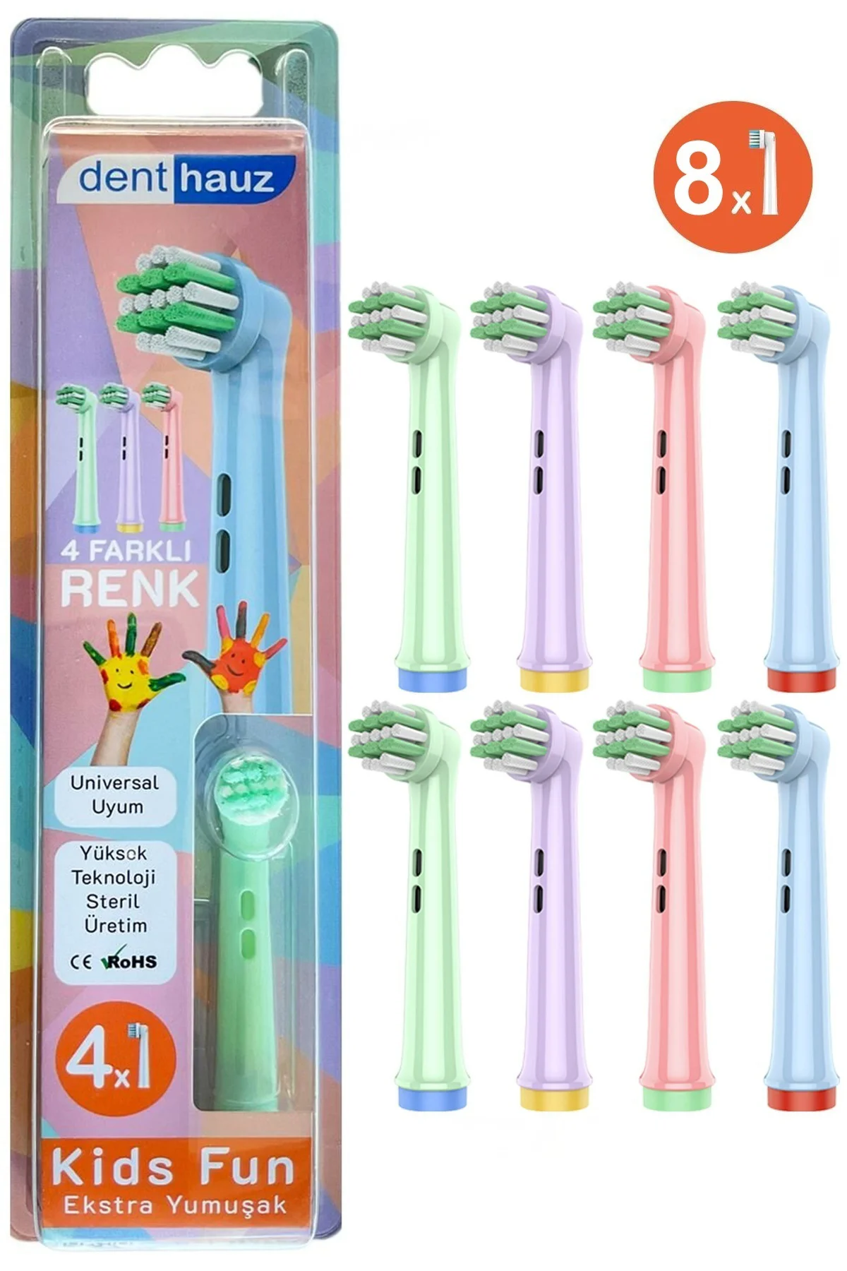 Kids Fun - Çocuklara Özel Extra yumuşak Oral B Şarjlı Diş Fırçası