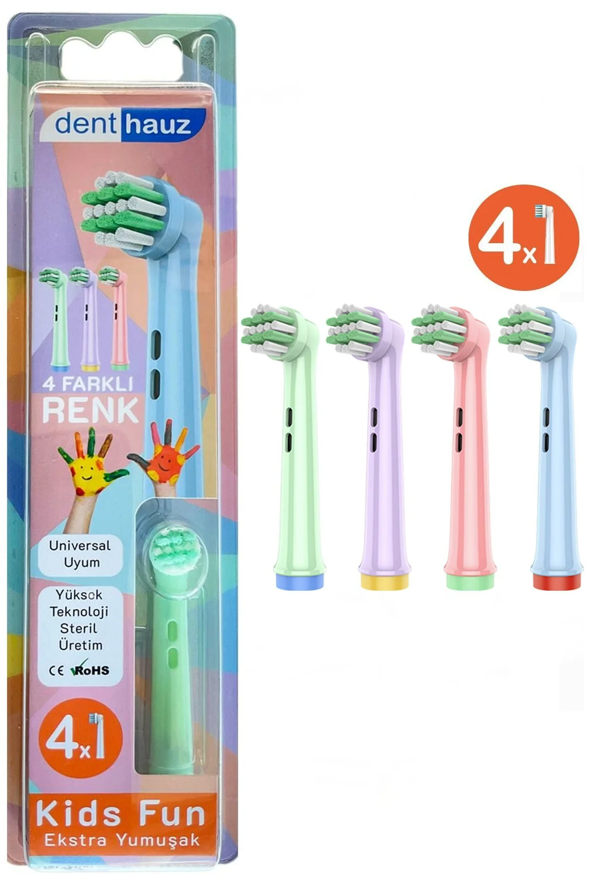 Kids Fun - Çocuklara Özel Extra Yumuşak Oral B Şarjlı Diş Fırçası