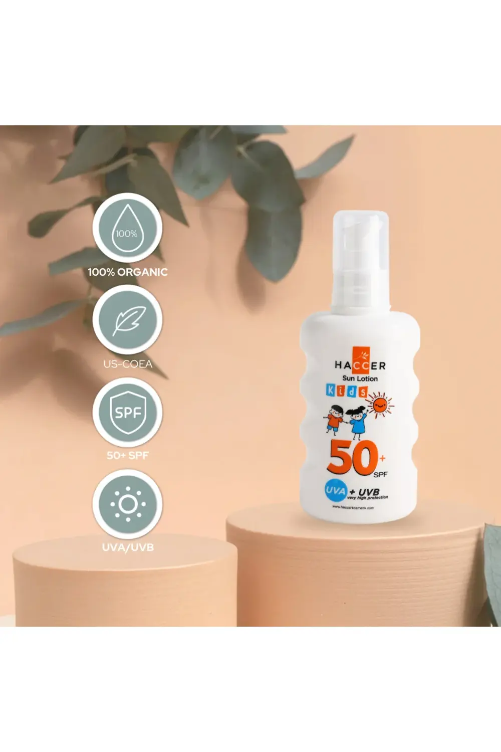 Kids Güneş Losyonu 50+ Spf 200 Ml