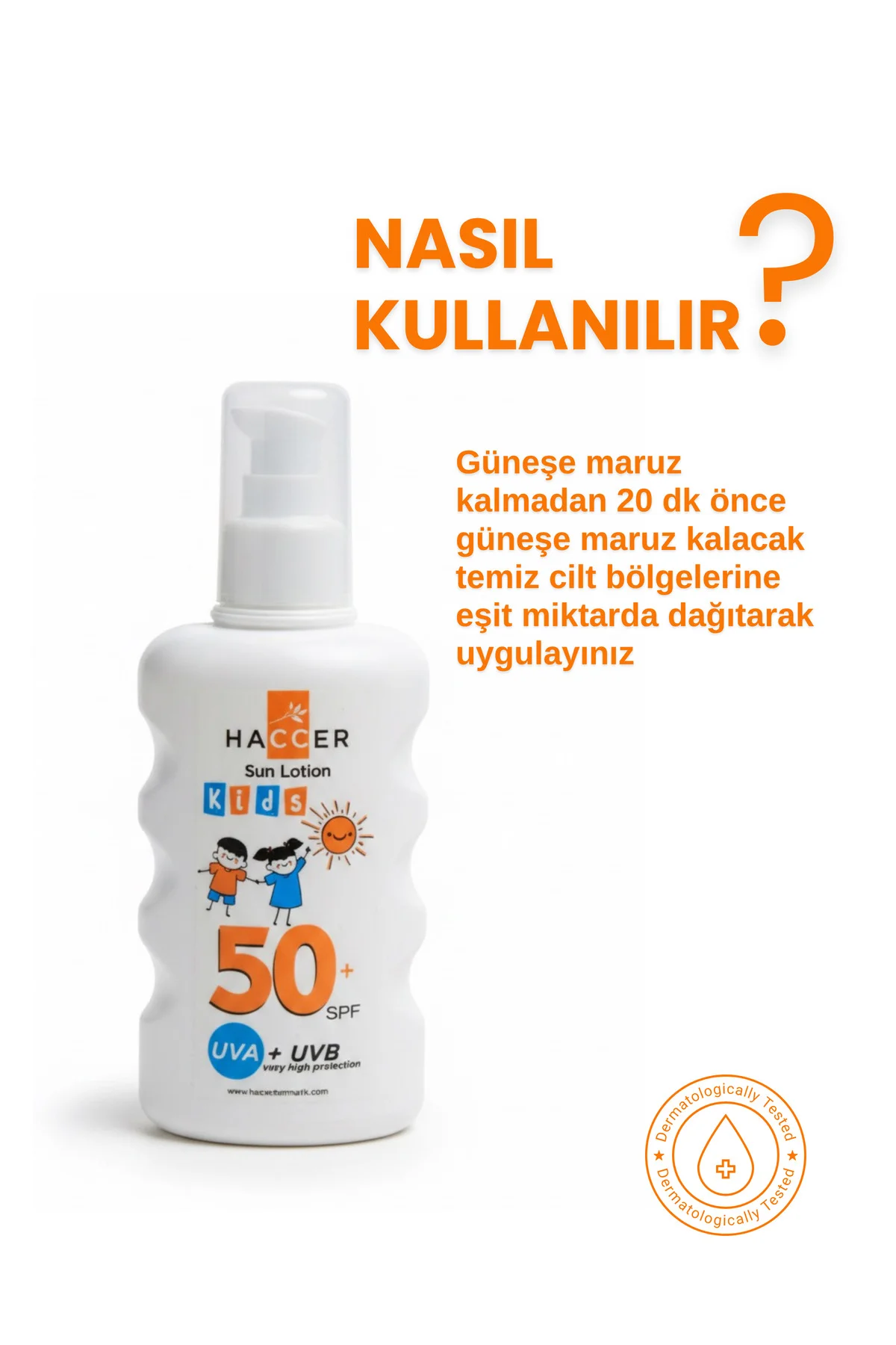 Kids Güneş Losyonu 50+ Spf 200 Ml