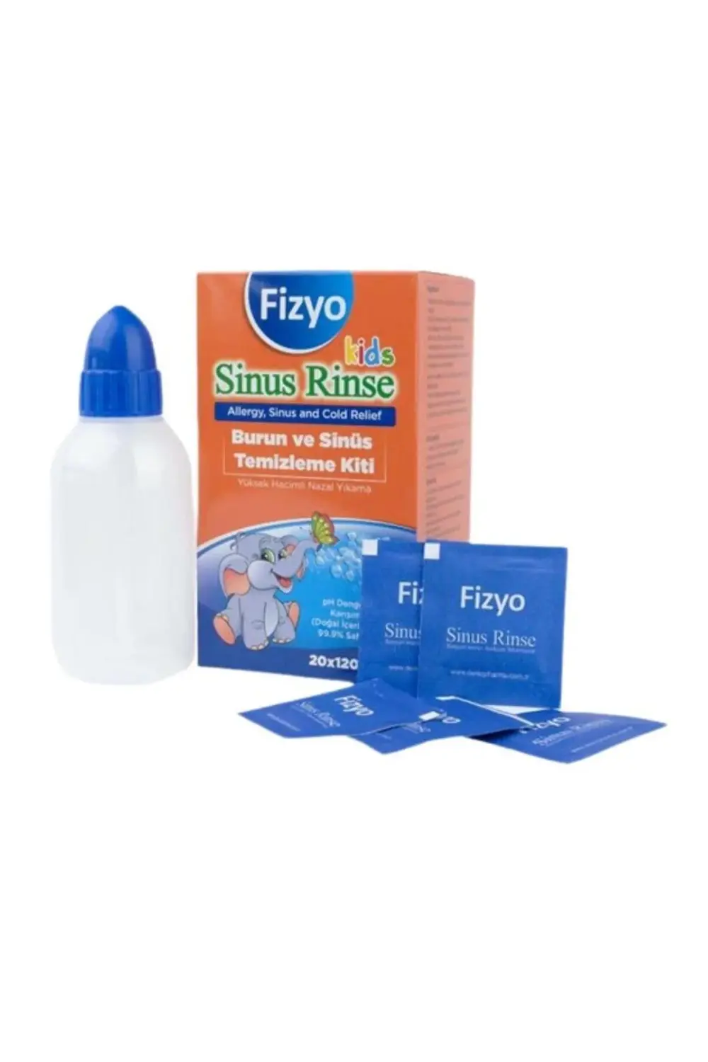 Kids Sinus Rinse Burun ve Sinus Temizleme Kiti 120 ml