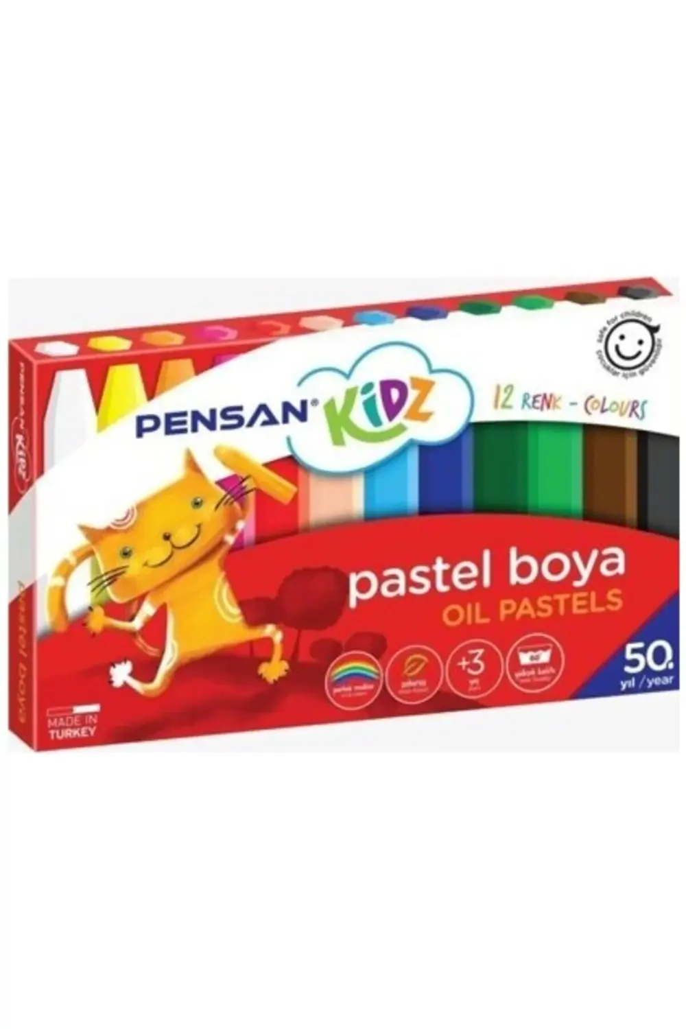 Kidz 12'li Yağlı Pastel Boya