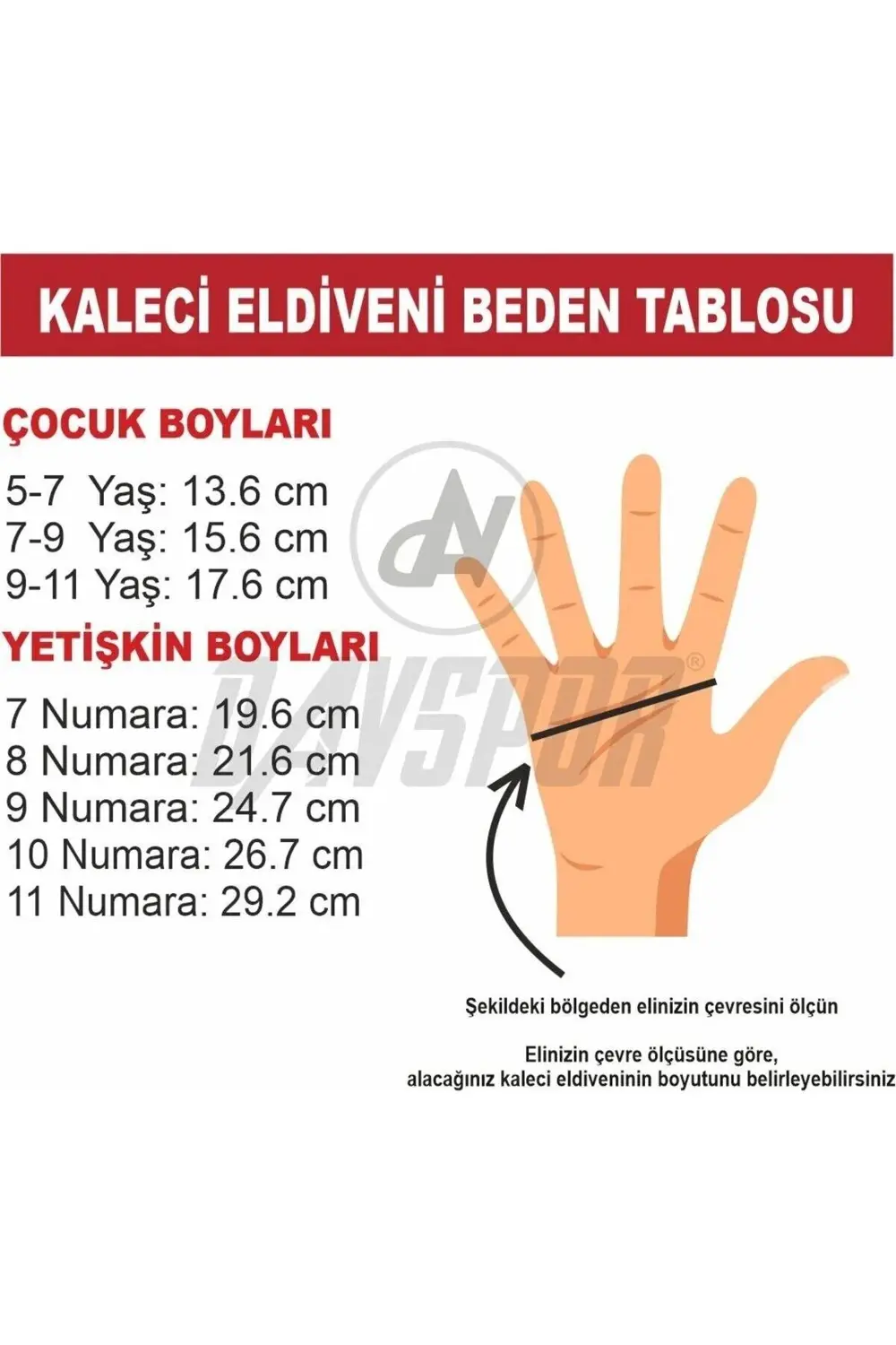 Kidz Çocuk Kaleci Eldiveni 5 Numara