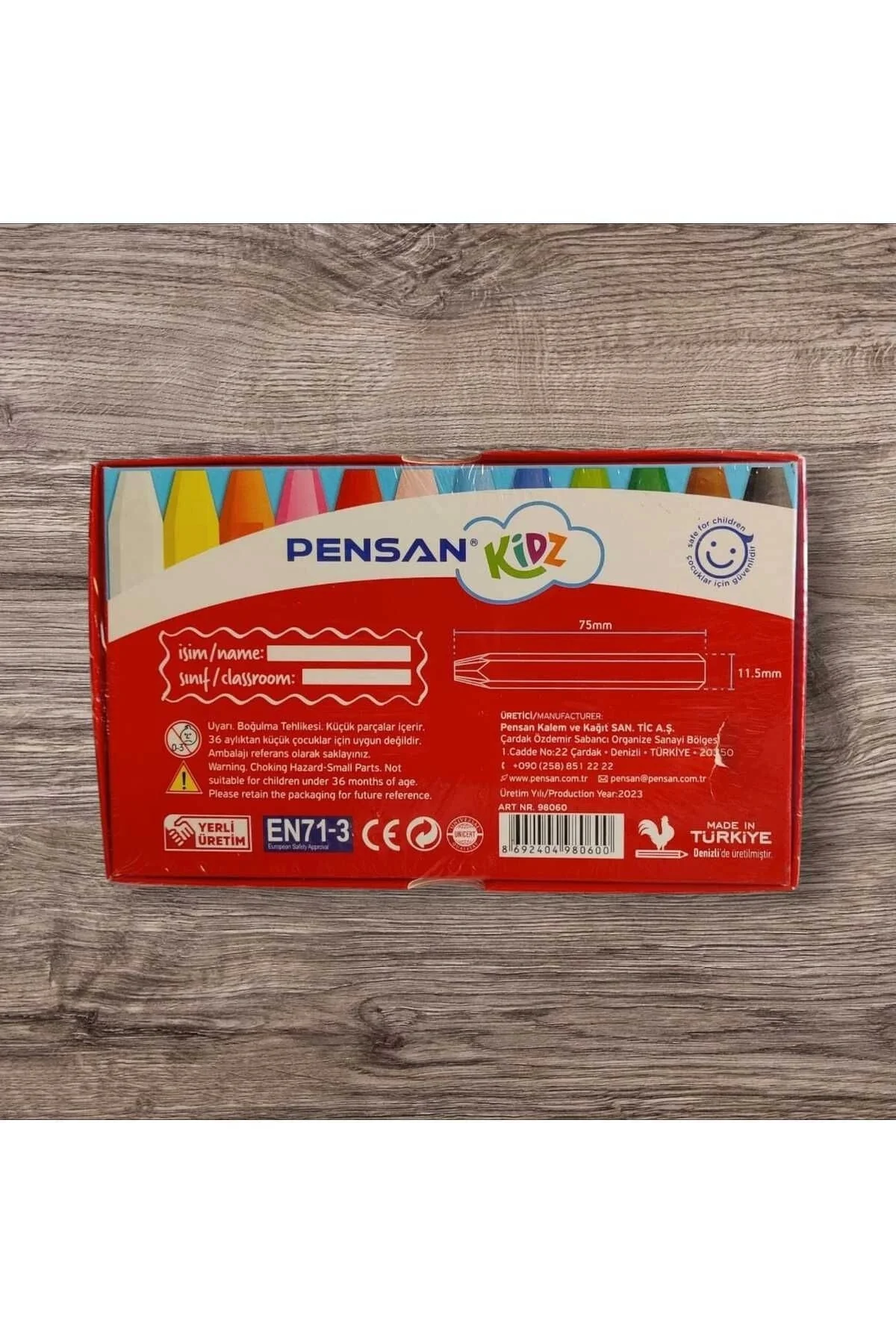Kidz Pastel Boya 12 Renk Kutulu 98060 2 Paket Kidz Pastel Boya 12 Renk Kutulu 98060 2 Paket