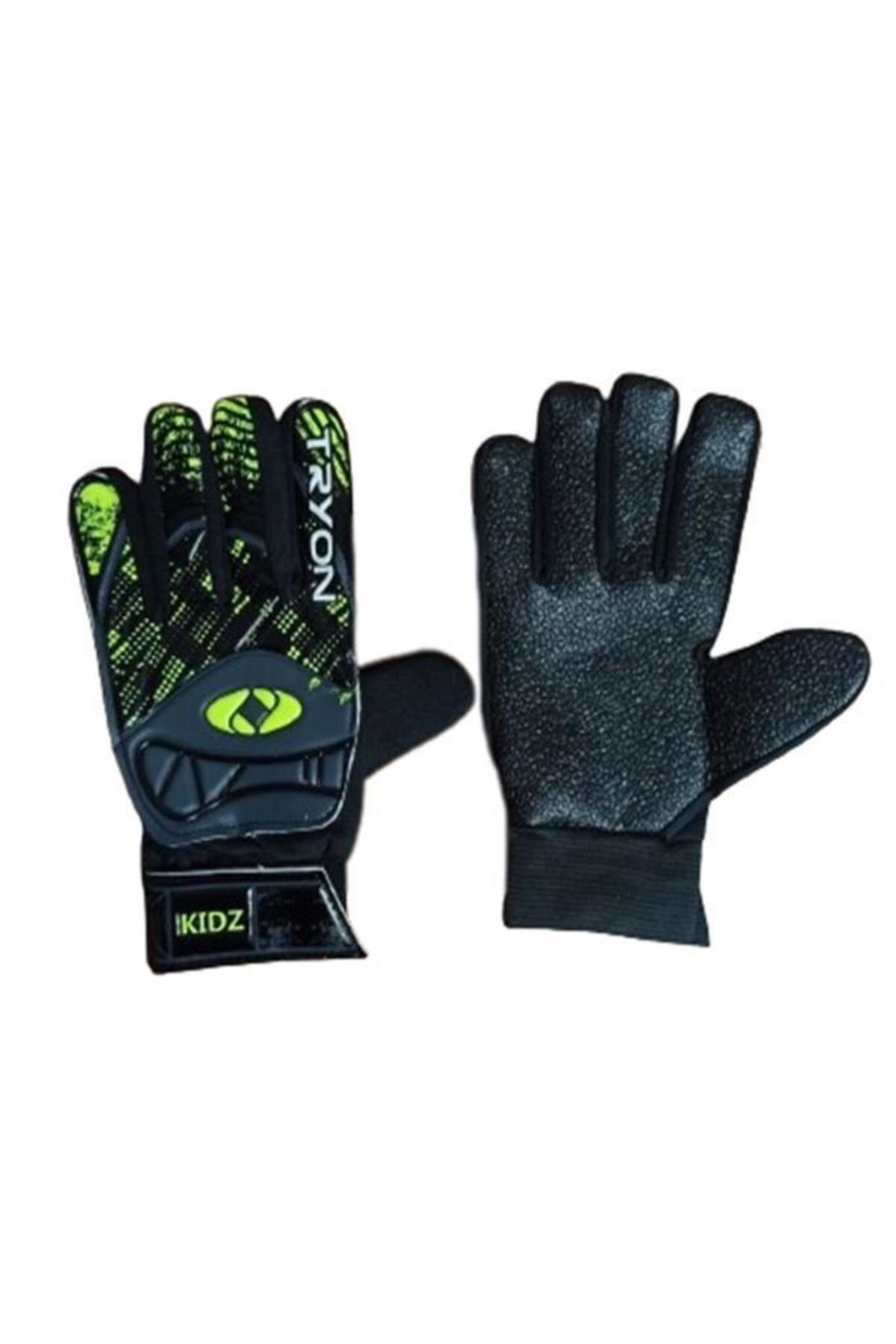 Tryon Kidz Siyah Çocuk Kaleci Eldiveni